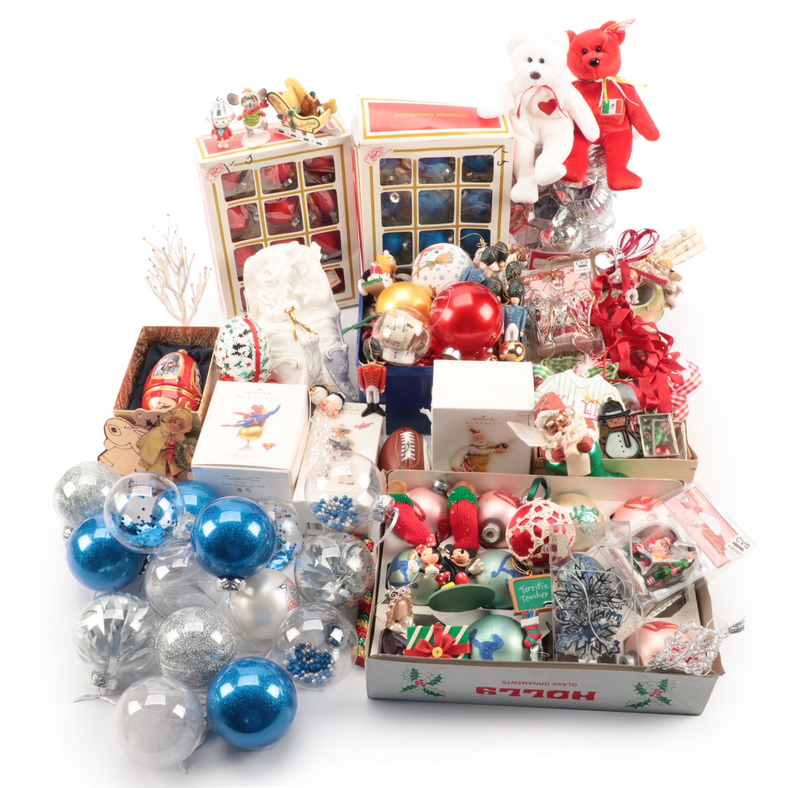 Christmas Ornaments and Décor Including Department 56, Lenox, and More