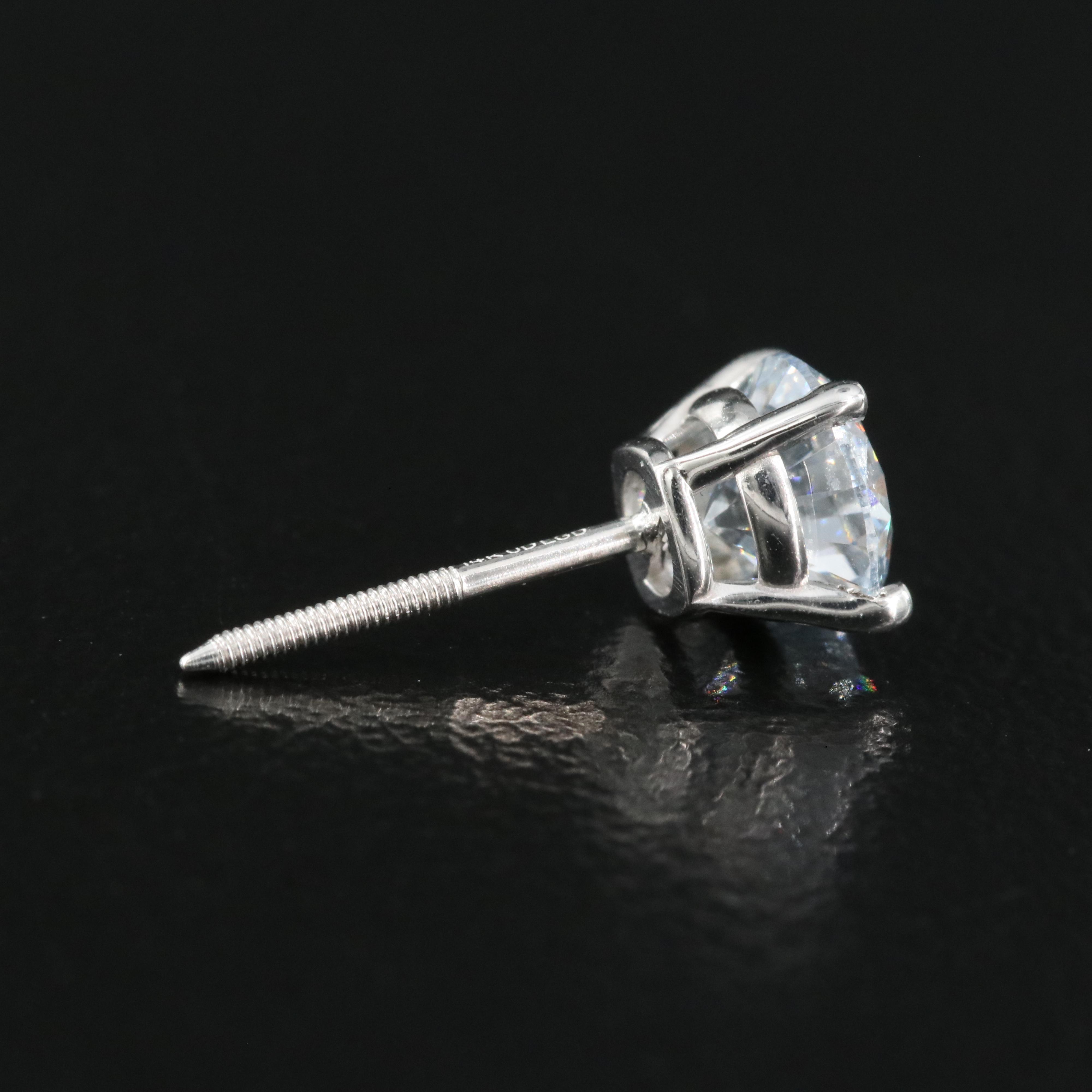 14K 1.05 CTW Lab Grown Diamond Stud Earrings