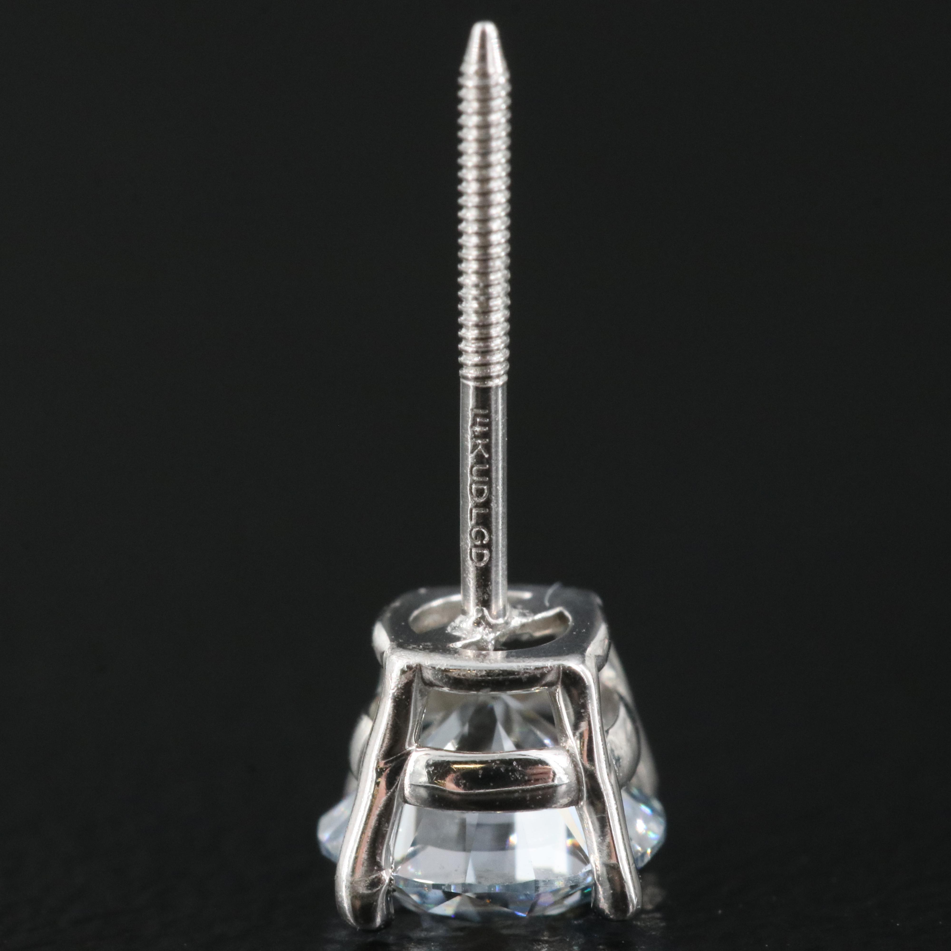 14K 1.05 CTW Lab Grown Diamond Stud Earrings