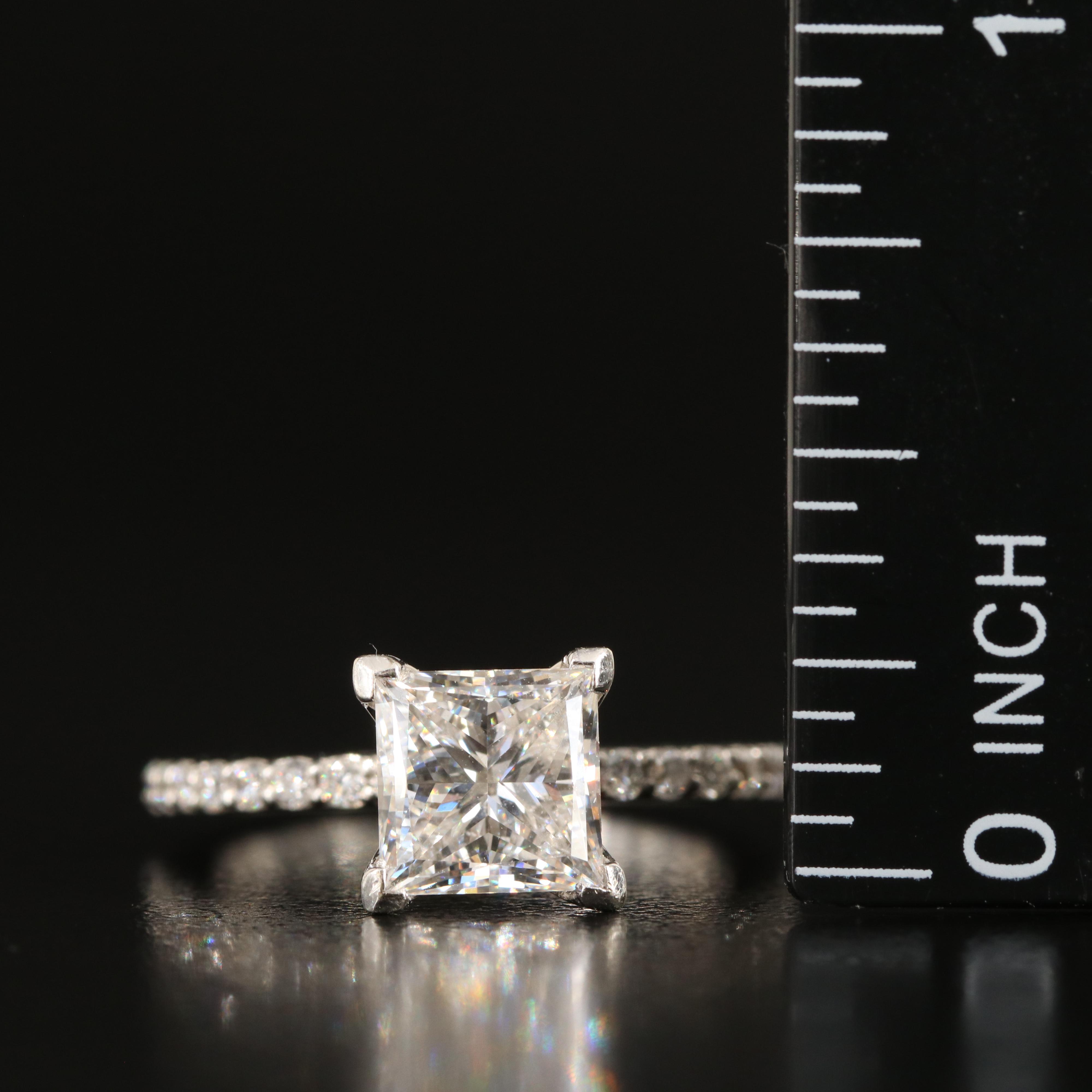18K and 14K 2.24 CTW Lab Grown Diamond Ring with IGI Report