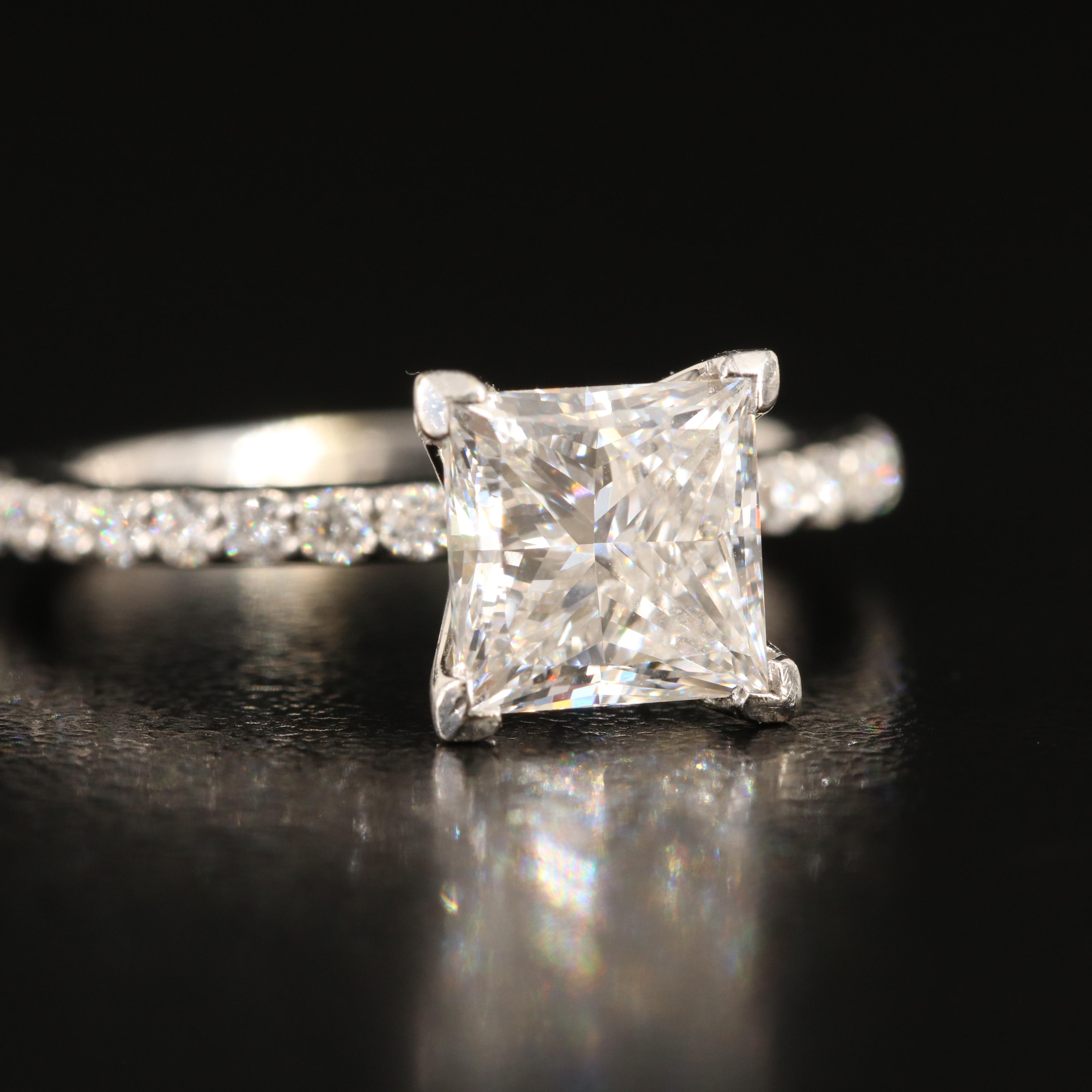 18K and 14K 2.24 CTW Lab Grown Diamond Ring with IGI Report