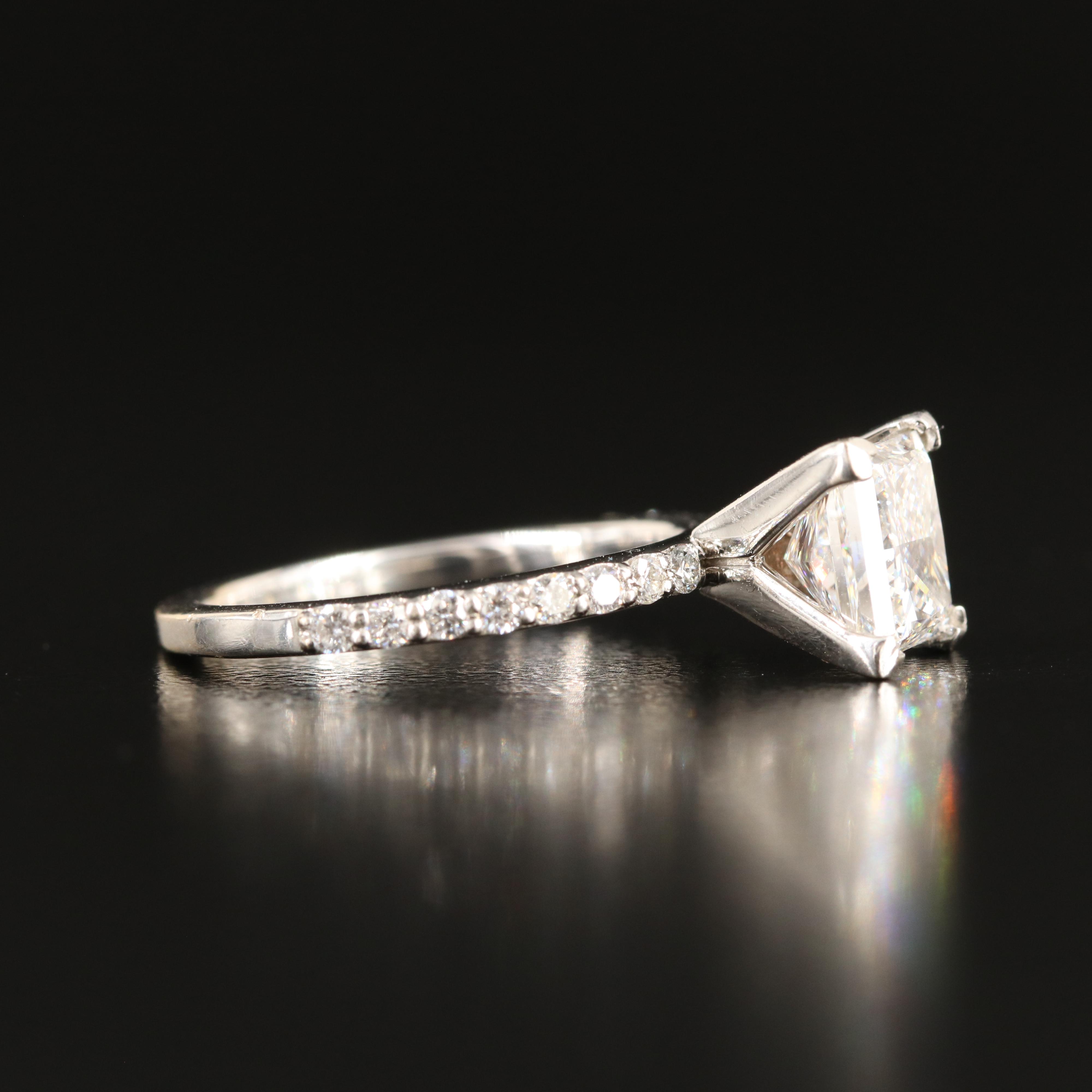 18K and 14K 2.24 CTW Lab Grown Diamond Ring with IGI Report