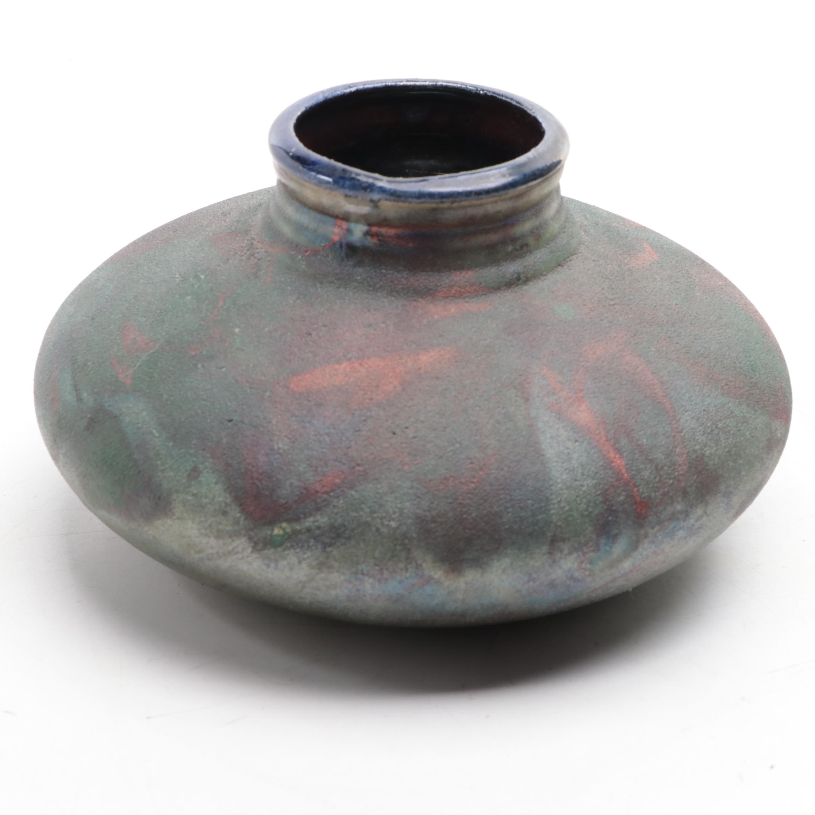 Stephen Roy Raku Fired Ceramic Vessels