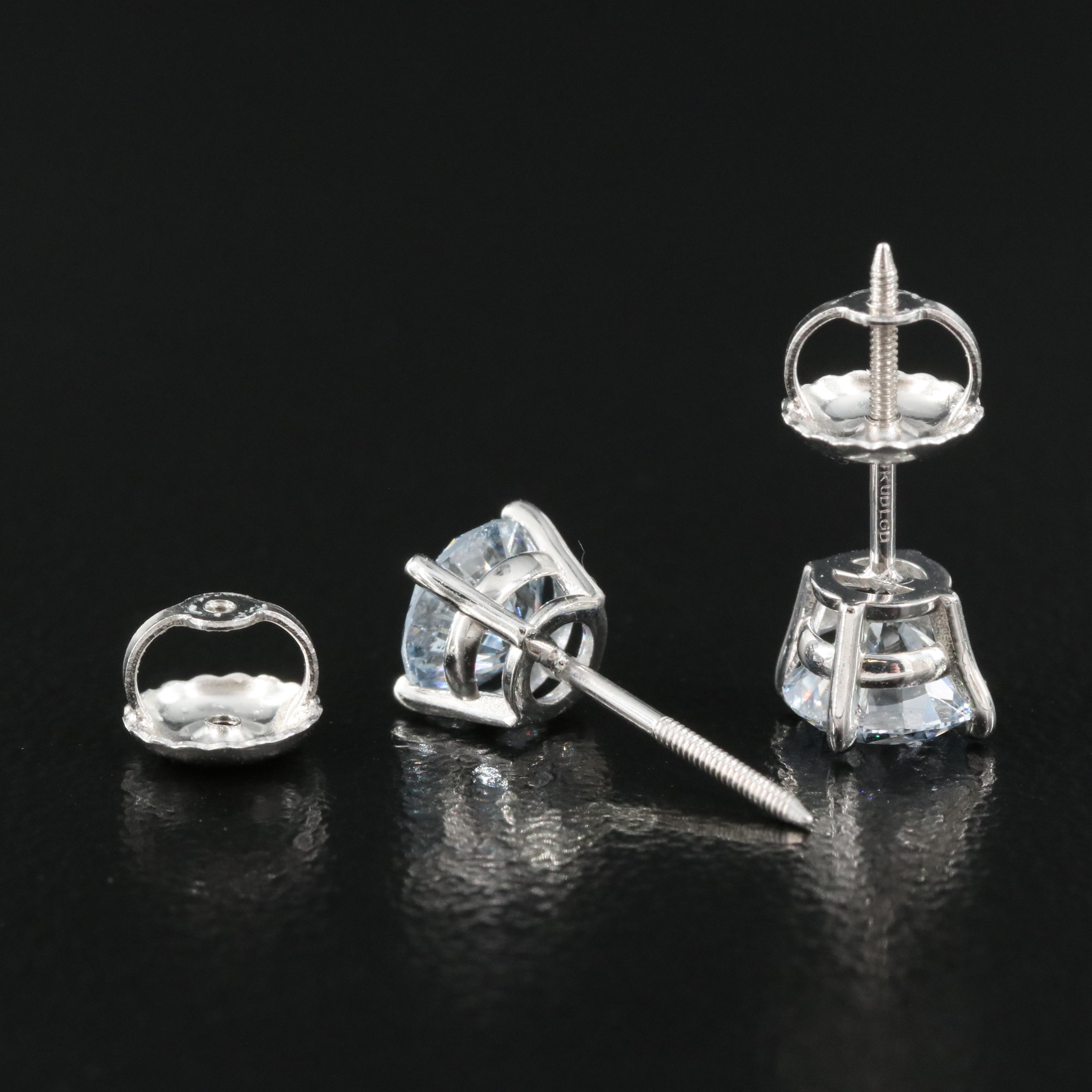 14K 1.15 CTW Lab Grown Diamond Stud Earrings