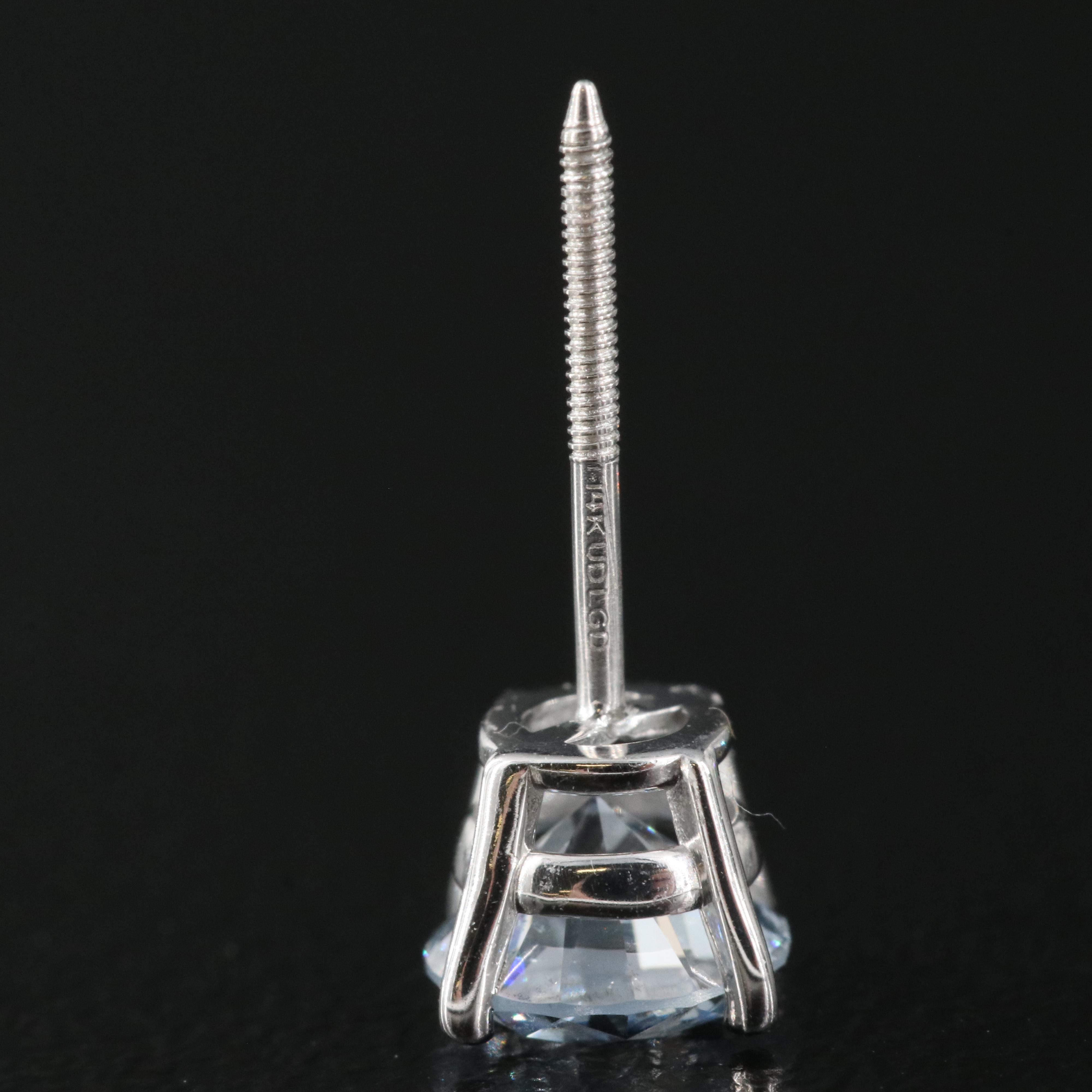14K 1.15 CTW Lab Grown Diamond Stud Earrings