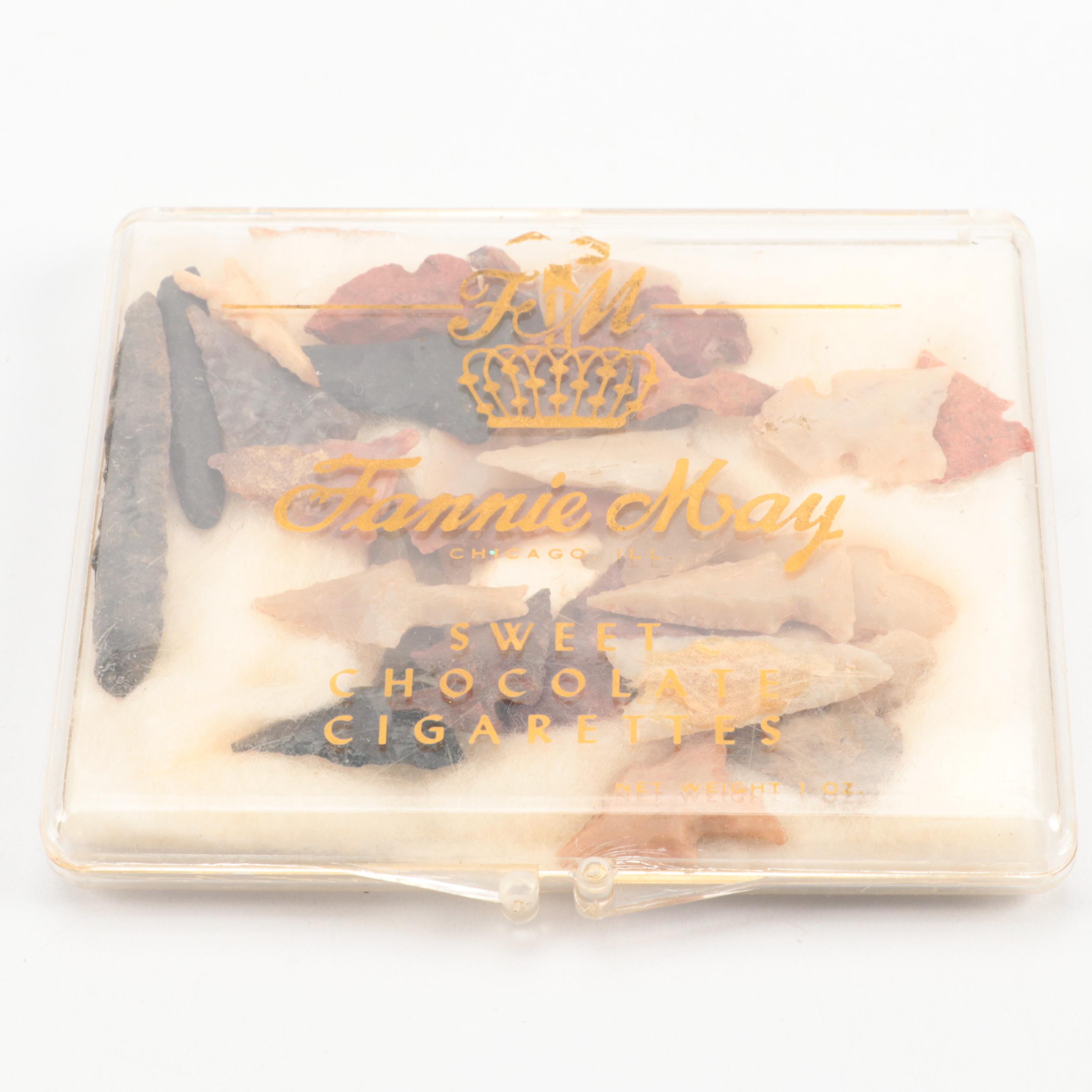 Stone, Chert and Flint Projectile Points and Arrowheads