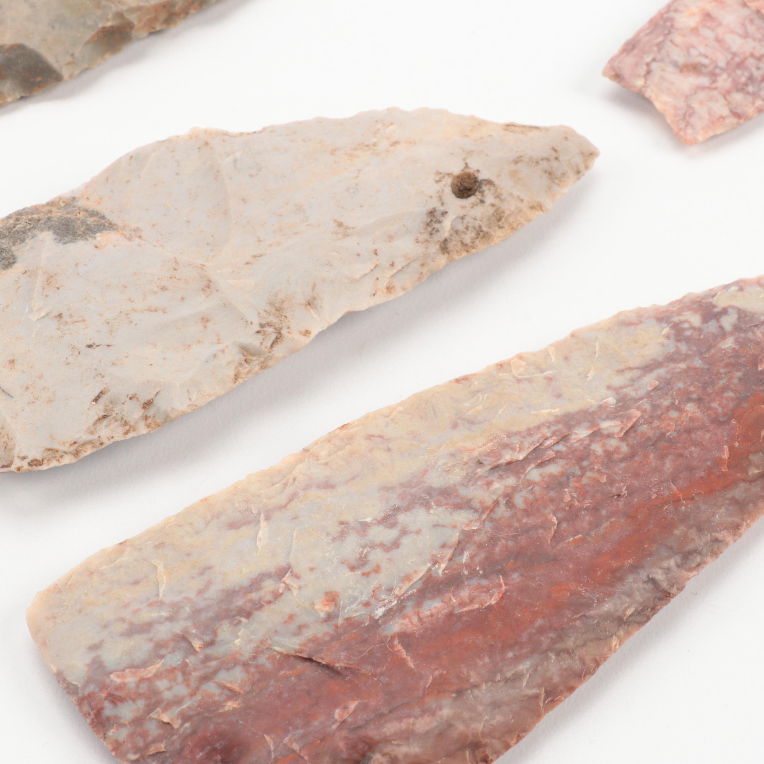 Stone, Chert and Flint Projectile Points and Arrowheads