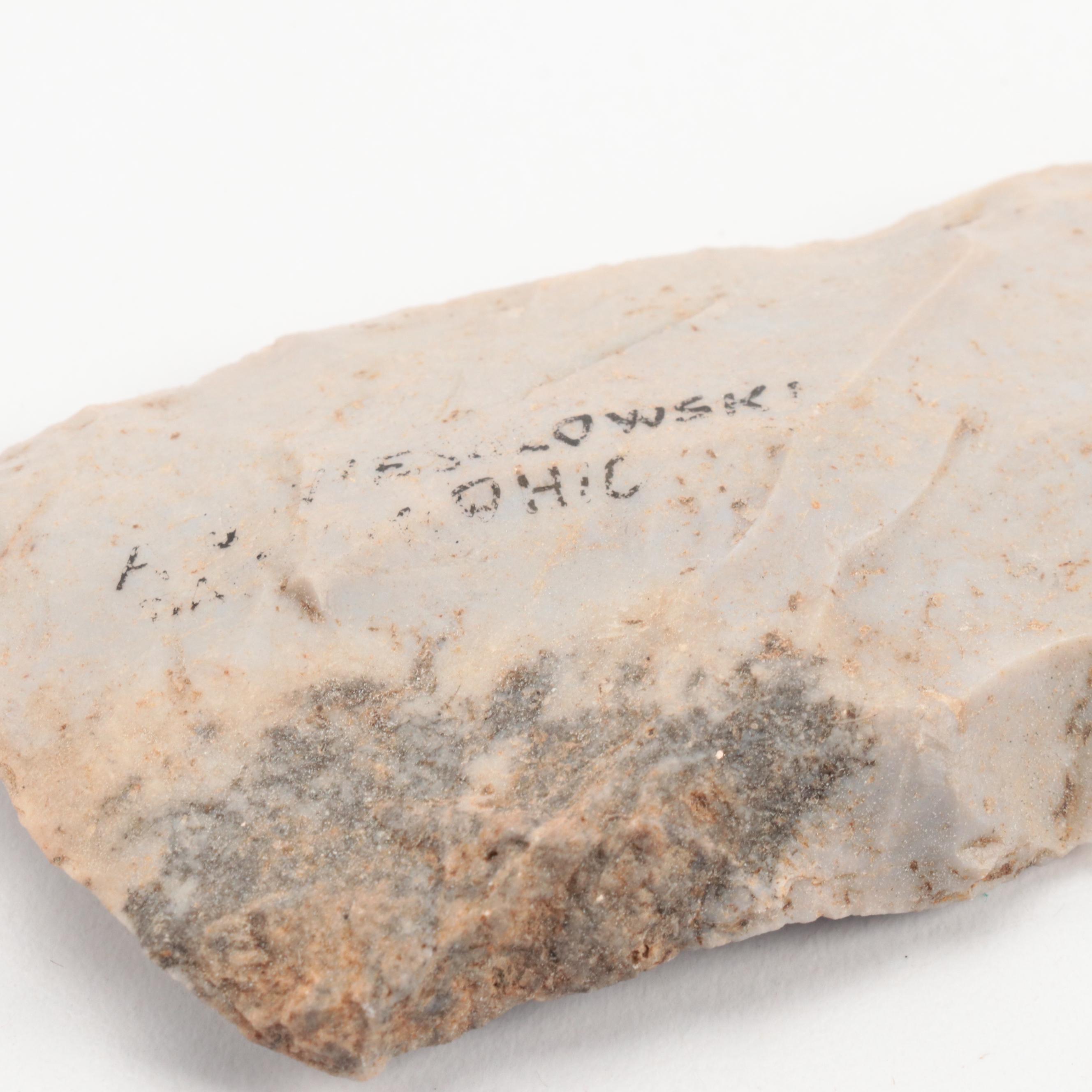 Stone, Chert and Flint Projectile Points and Arrowheads