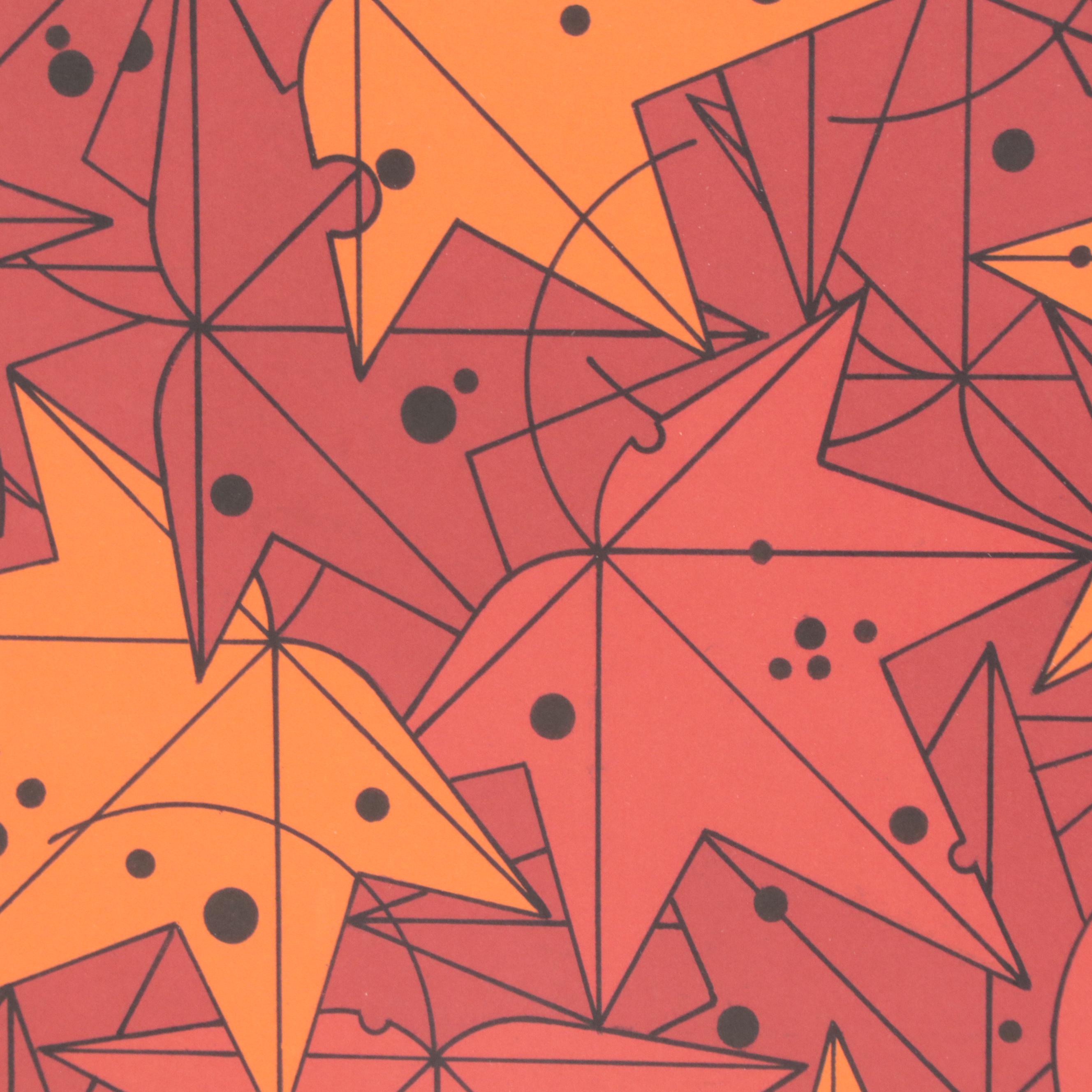 Charley Harper Lithograph "Under the Sweetgum Tree," 1995