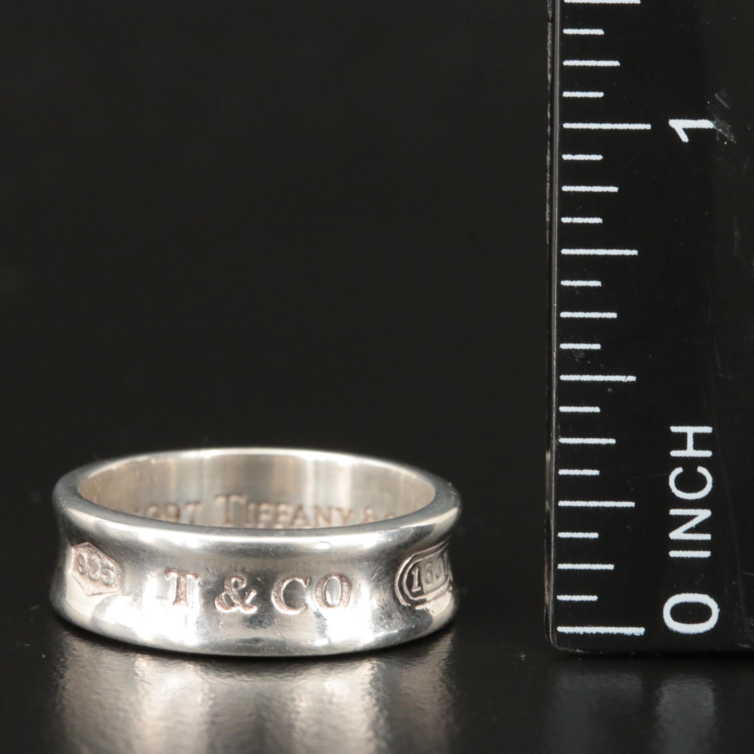 Tiffany & Co. 1837 Collection Medium Sterling Band