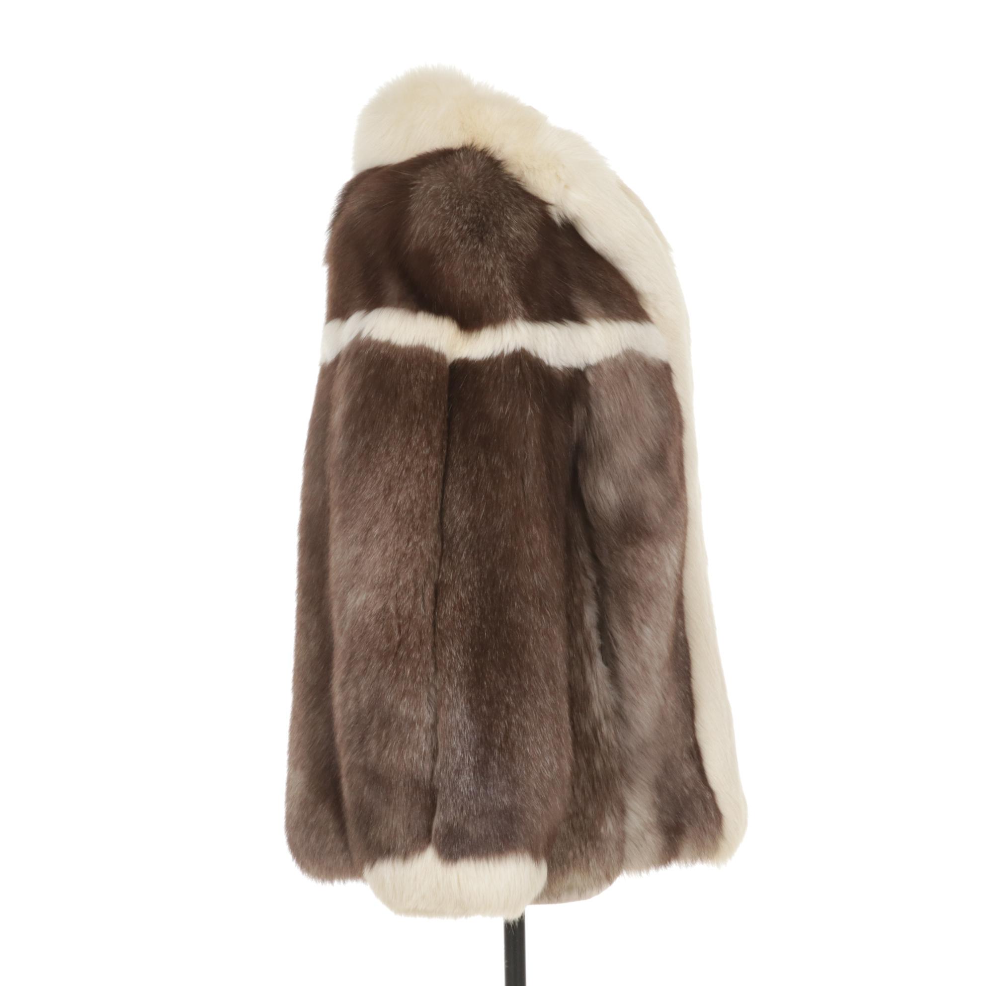 Mixed Fox Fur Jacket by Enman's Furriers of Asheville