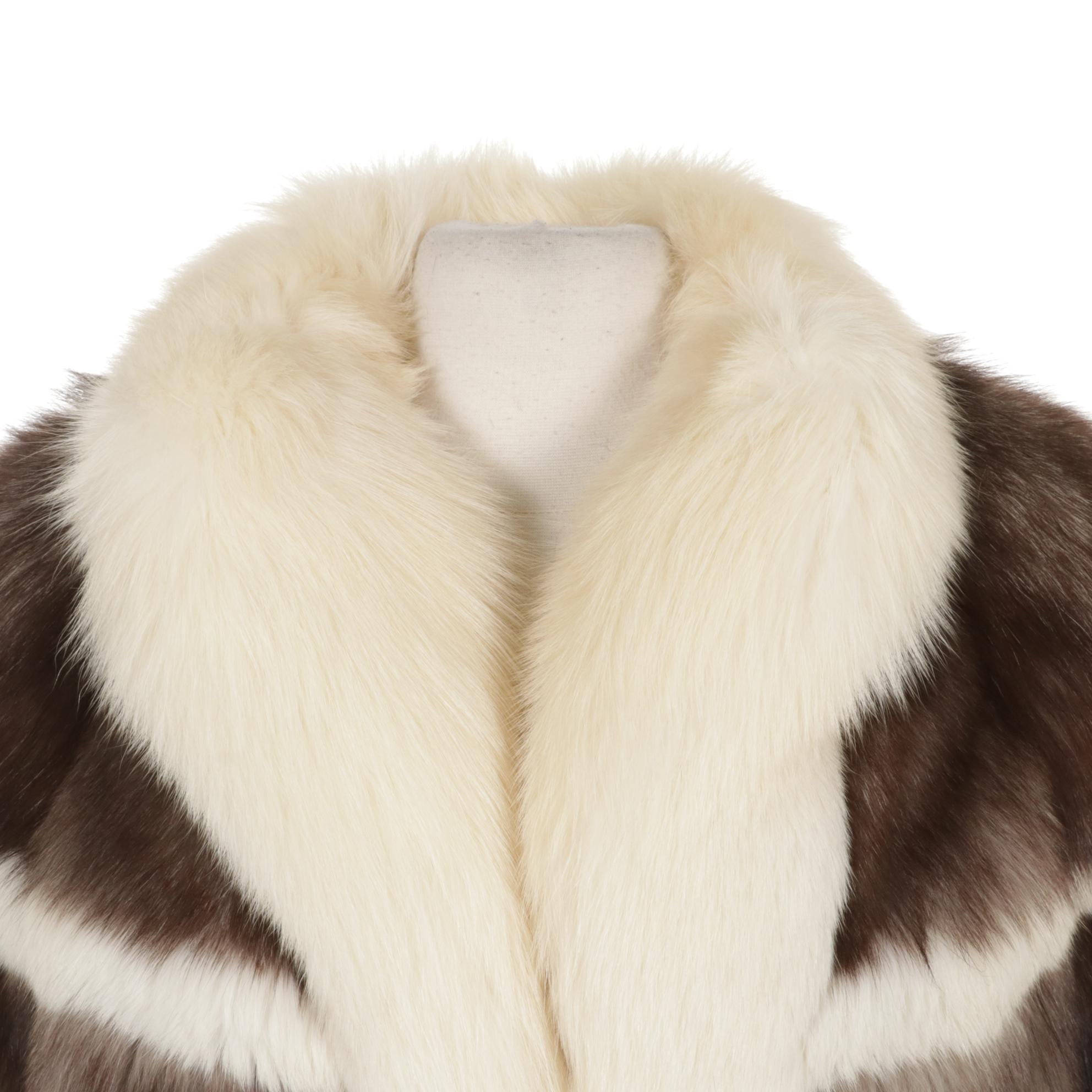Mixed Fox Fur Jacket by Enman's Furriers of Asheville