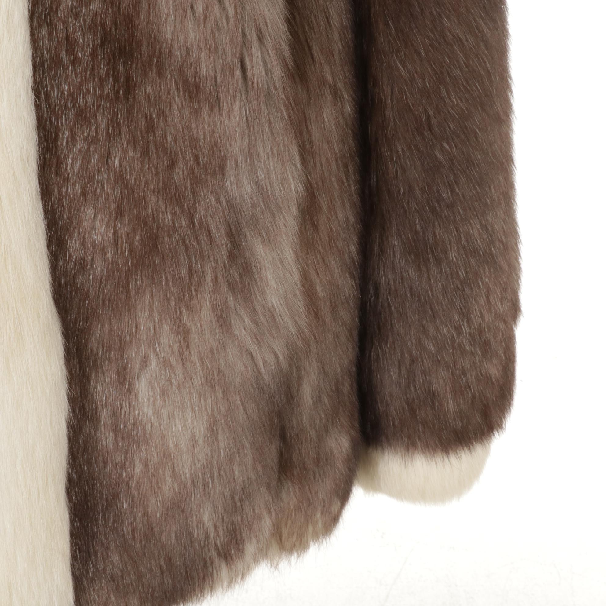 Mixed Fox Fur Jacket by Enman's Furriers of Asheville