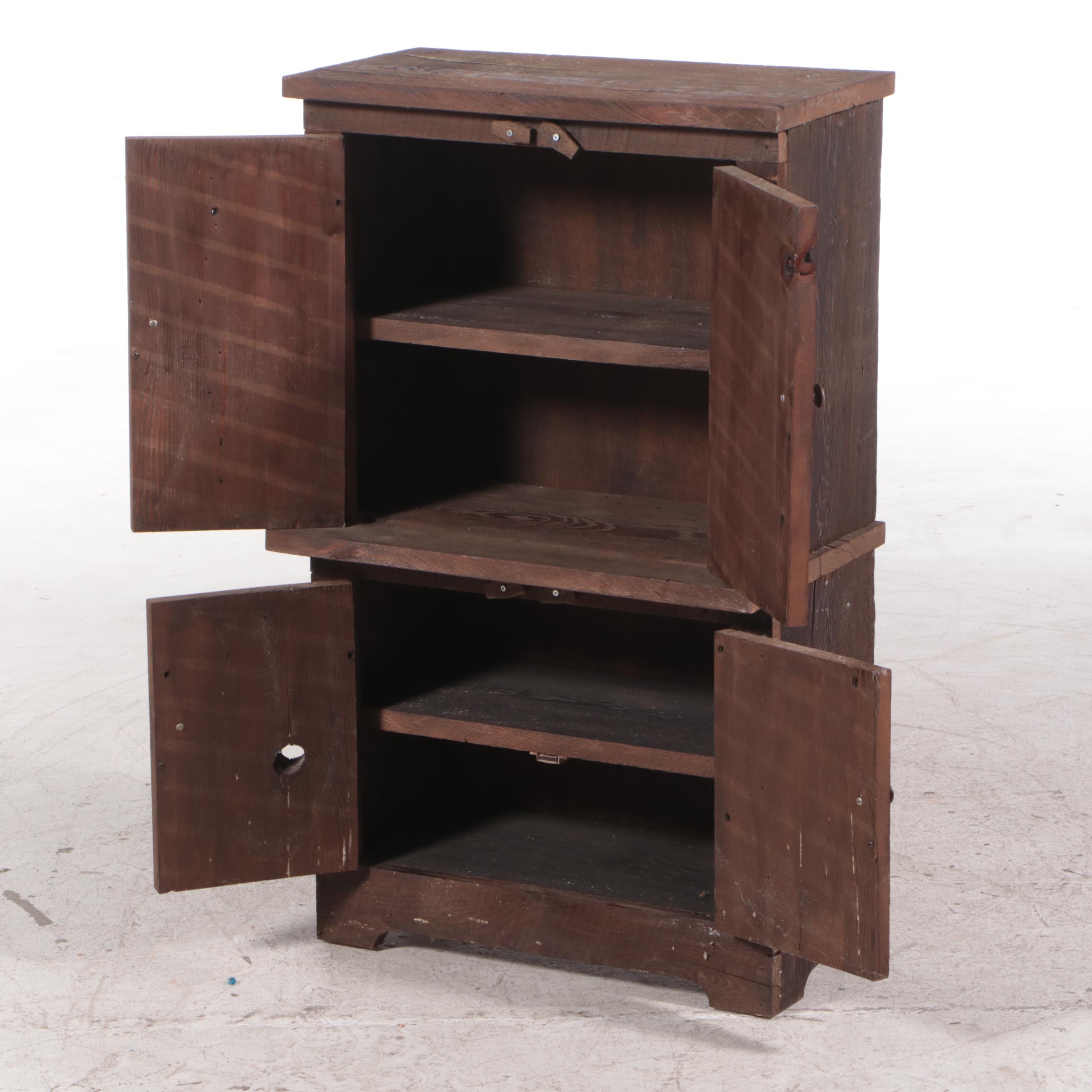 American Primitive Hardwood Cabinet