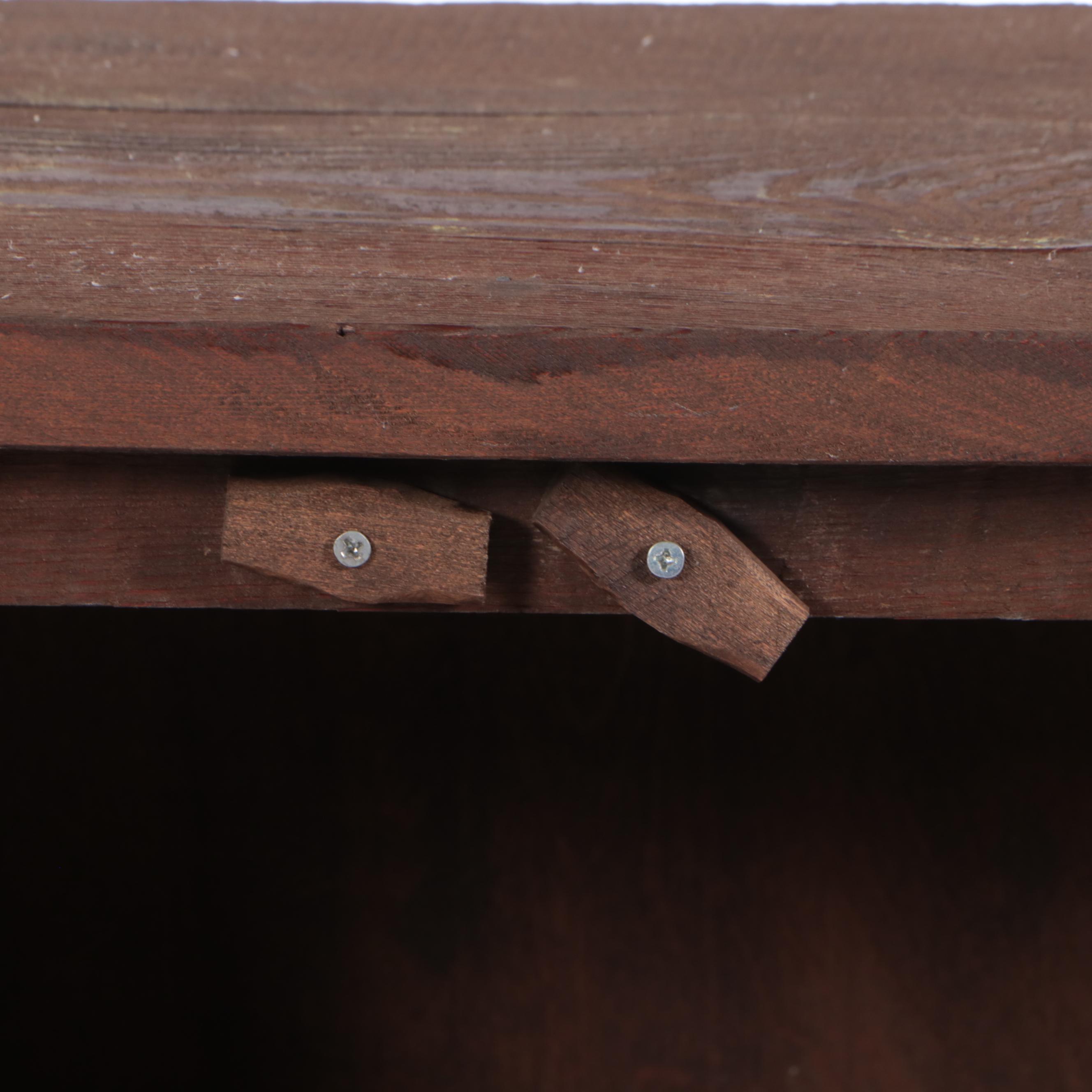 American Primitive Hardwood Cabinet