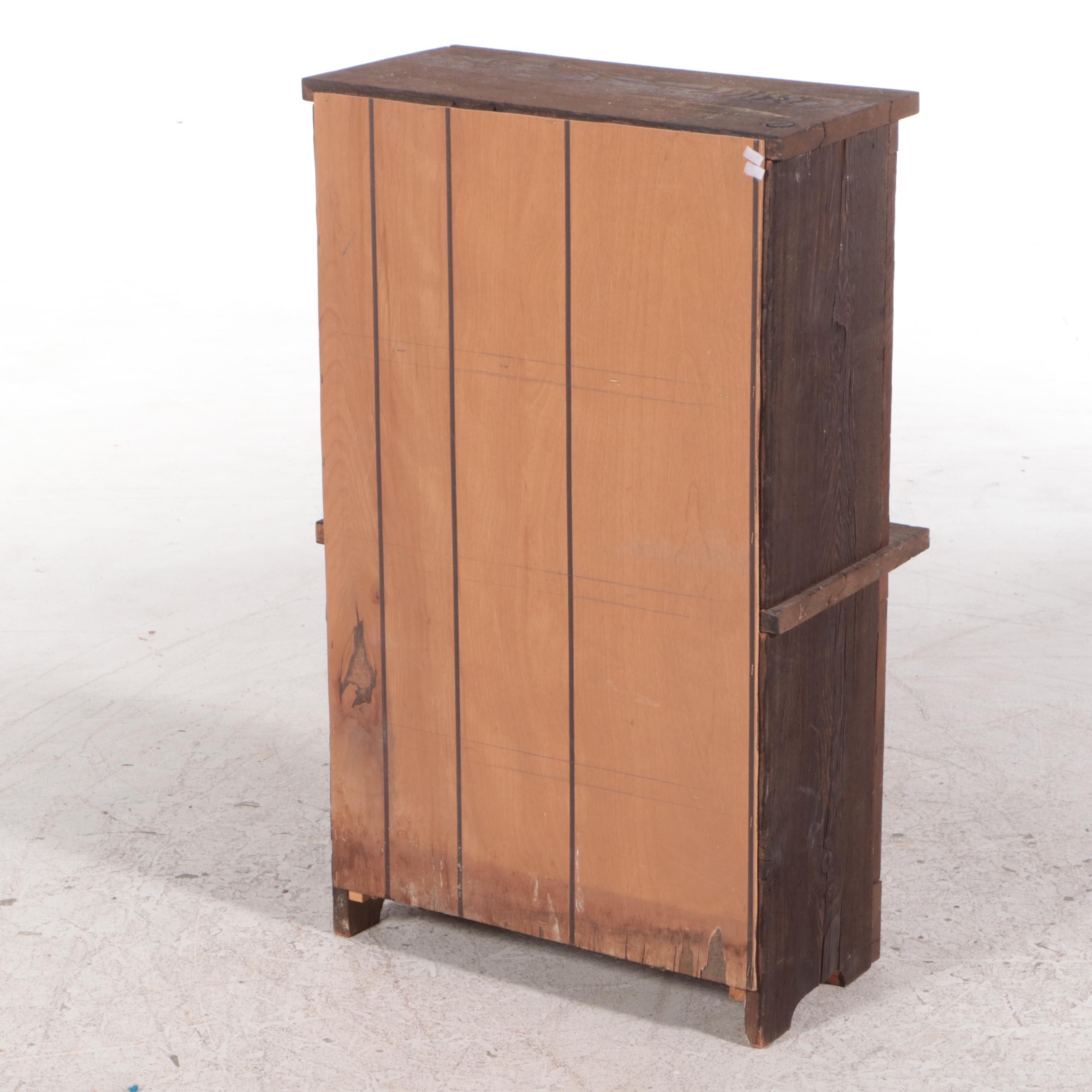 American Primitive Hardwood Cabinet