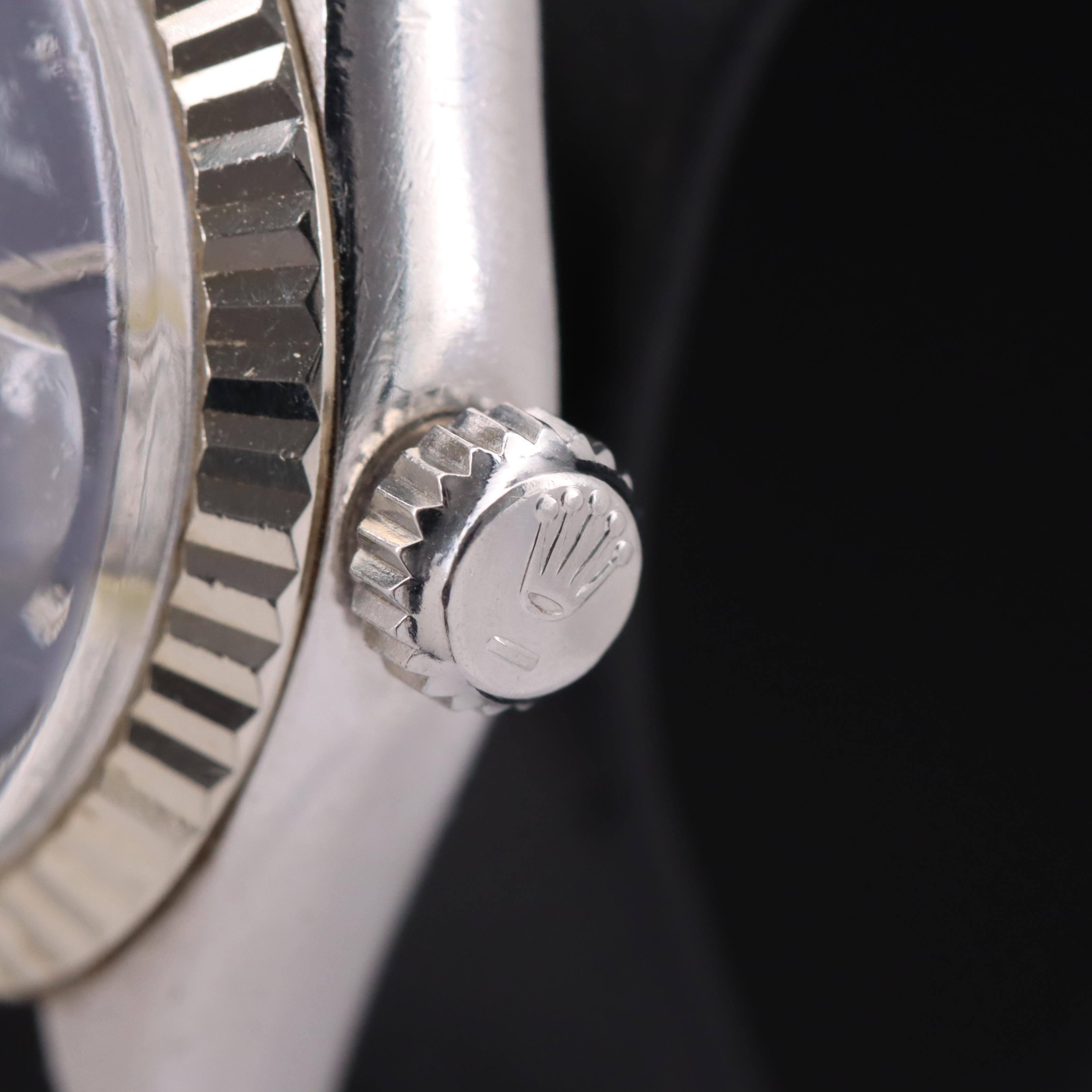 1977 Rolex Oyster Perpetual Date Sigma Dial 14K and Stainless Steel Watch