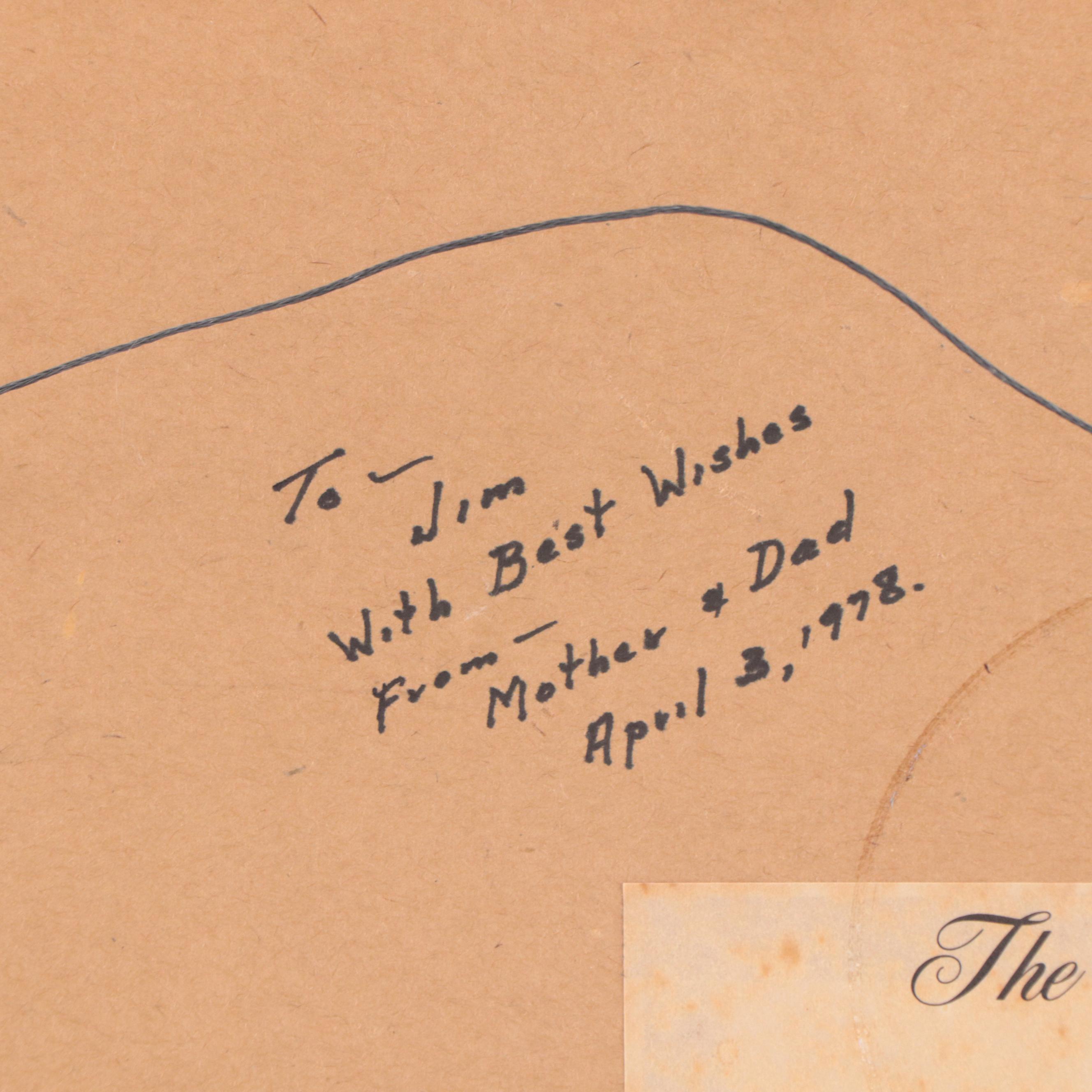 John Ruthven Offset Lithograph "Eastern Chipmunk"