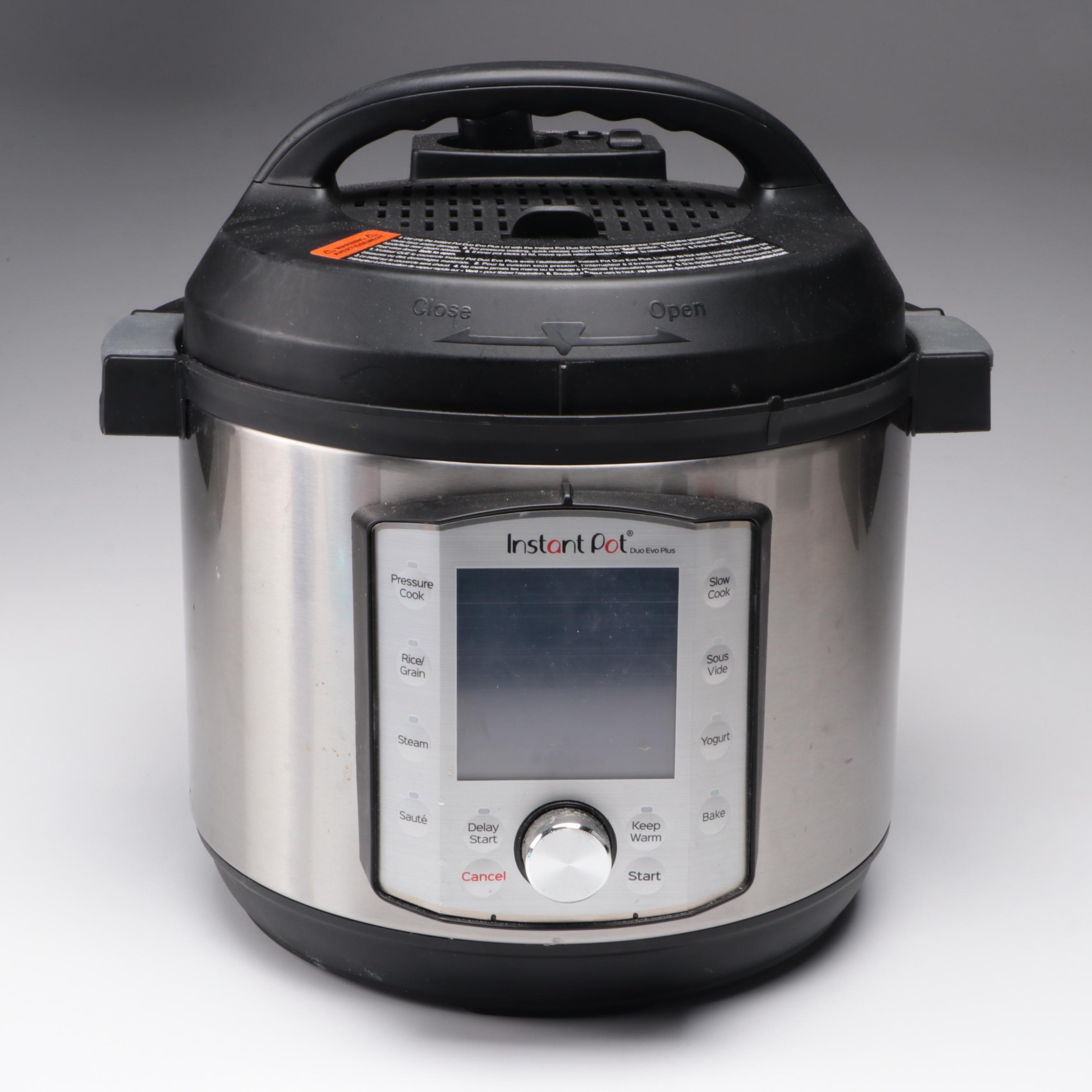 Instant Pot Duo Evo Plus 6 Pressure Cooker with Salt and Pepper Mills and More