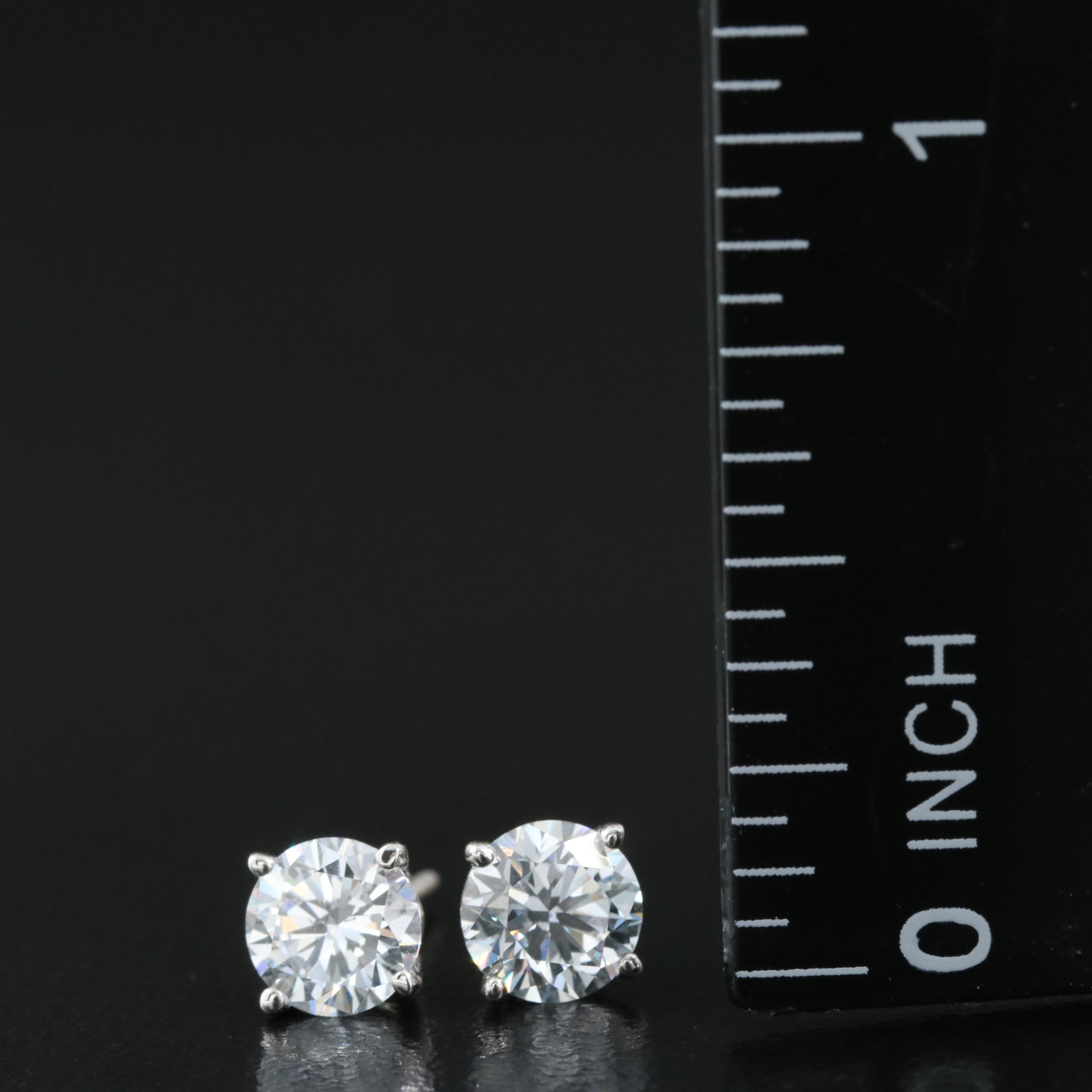 14K 1.20 CTW Lab Grown Diamond Stud Earrings