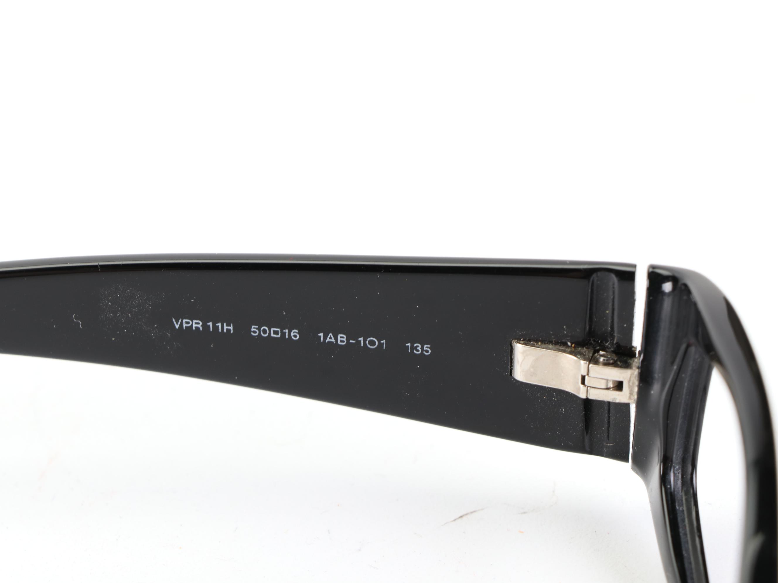 Prada VPR11H Embellished Eyeglass Frames