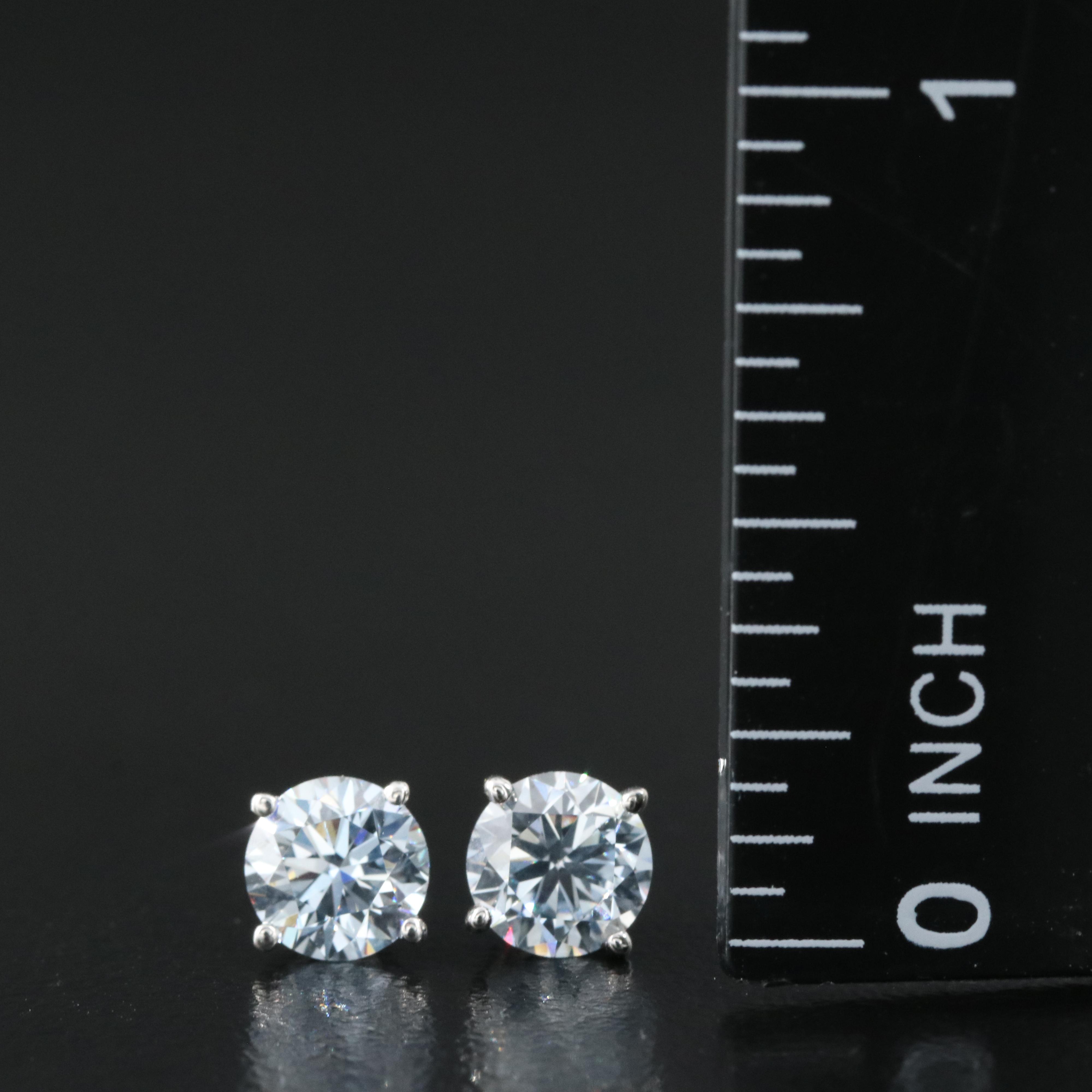 14K 1.26 CTW Lab Grown Diamond Stud Earrings
