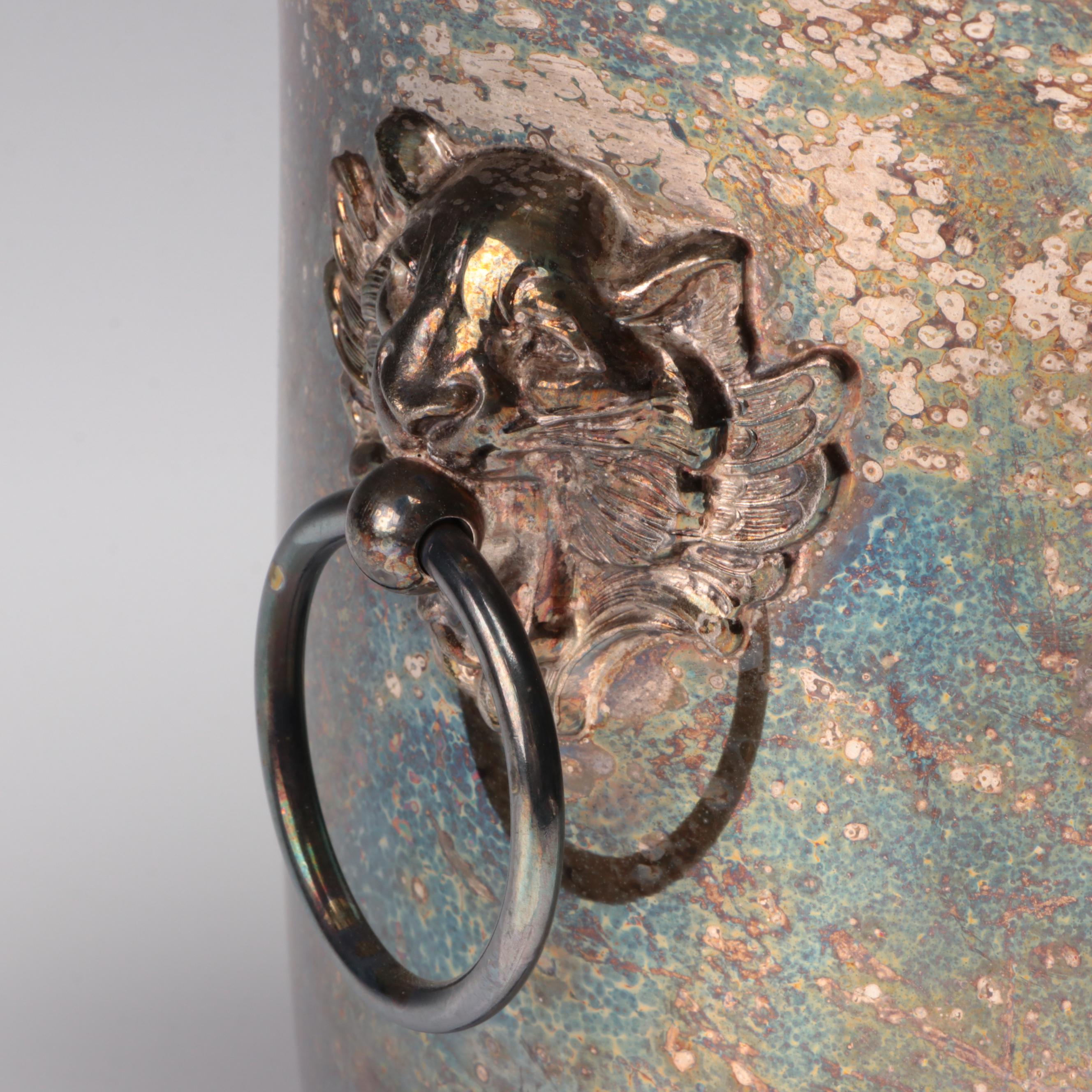 Marquis by Waterford "Polka Dot" Glasses with Silver Plate Champagne Bucket