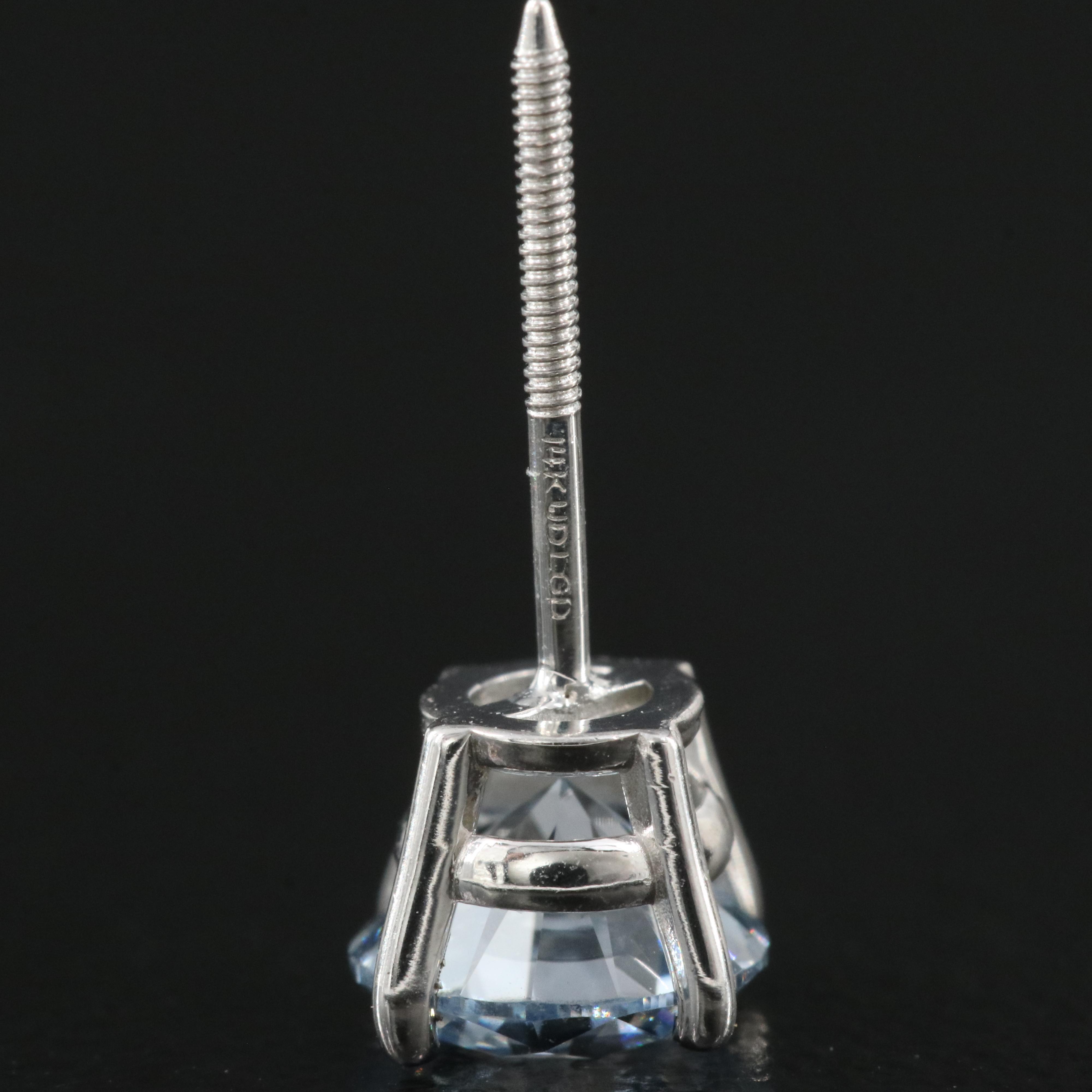 14K 1.26 CTW Lab Grown Diamond Stud Earrings