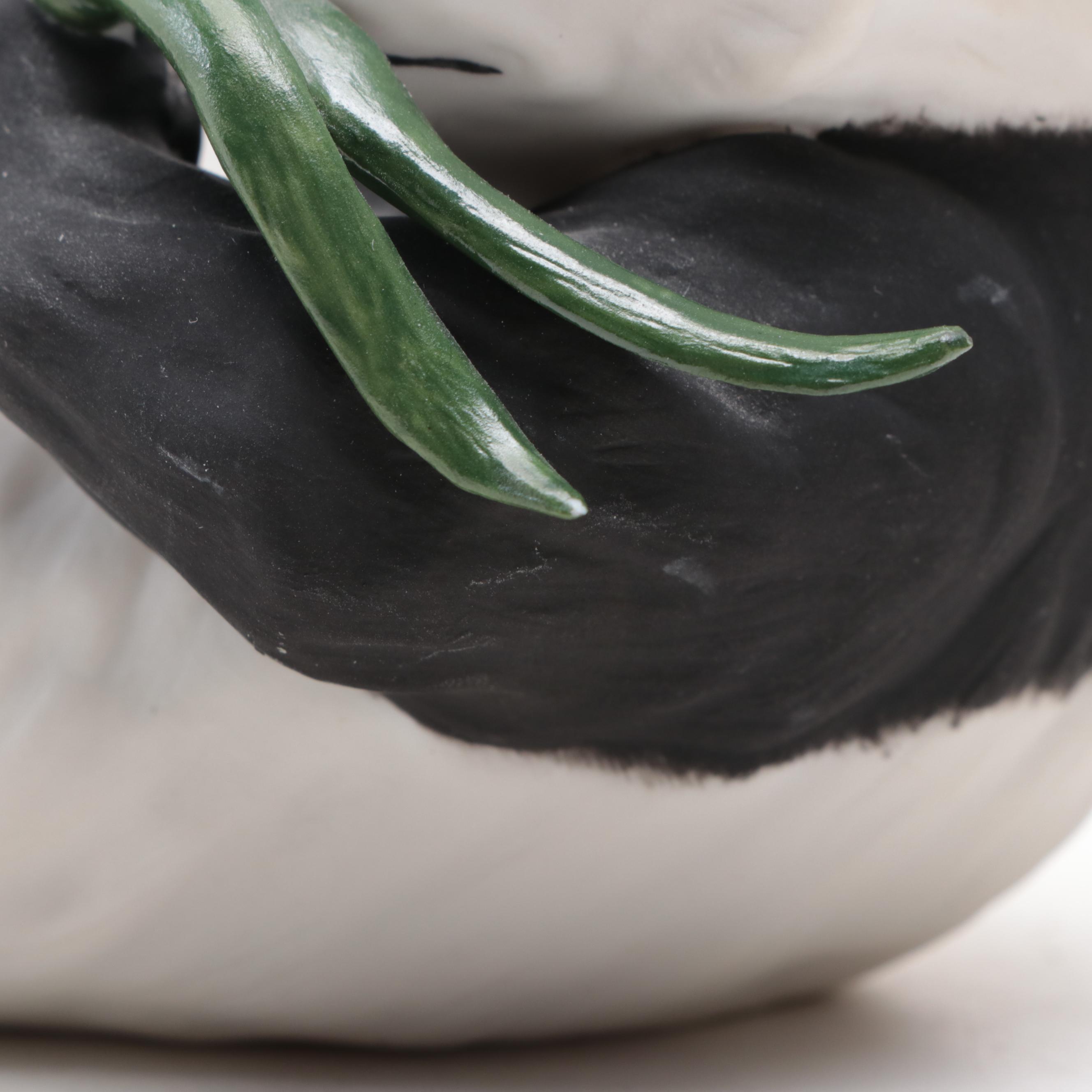 Boehm "Panda Resting" with Cybis and Other Bear Figurines and Décor