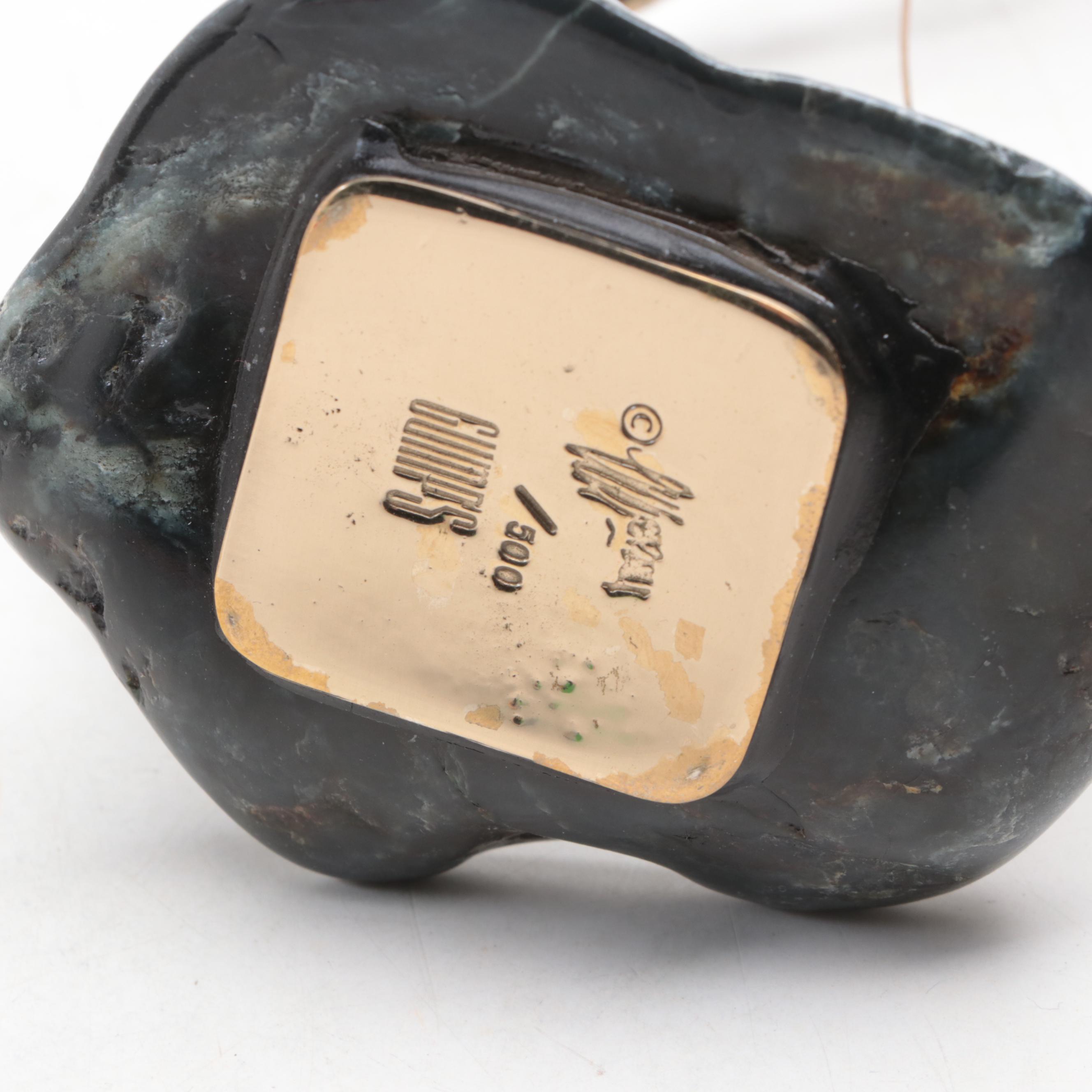 Boehm "Panda Resting" with Cybis and Other Bear Figurines and Décor