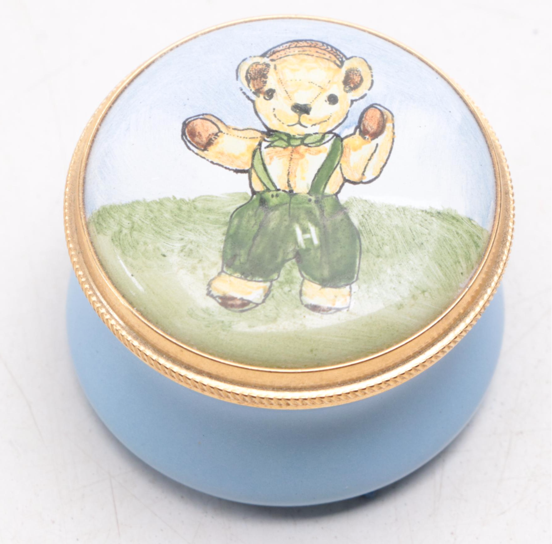 Boehm "Panda Resting" with Cybis and Other Bear Figurines and Décor