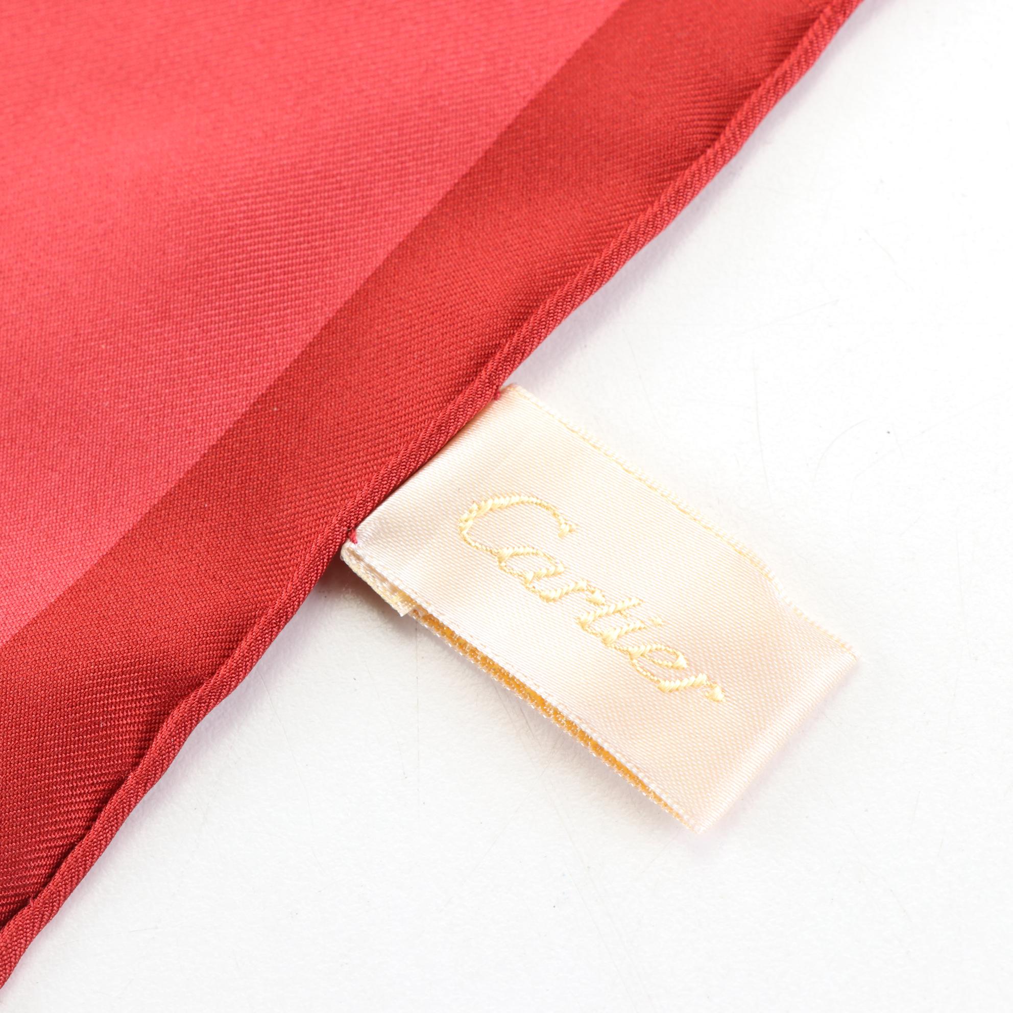 Cartier Panther Print Scarf 45 in Silk Twill with Box