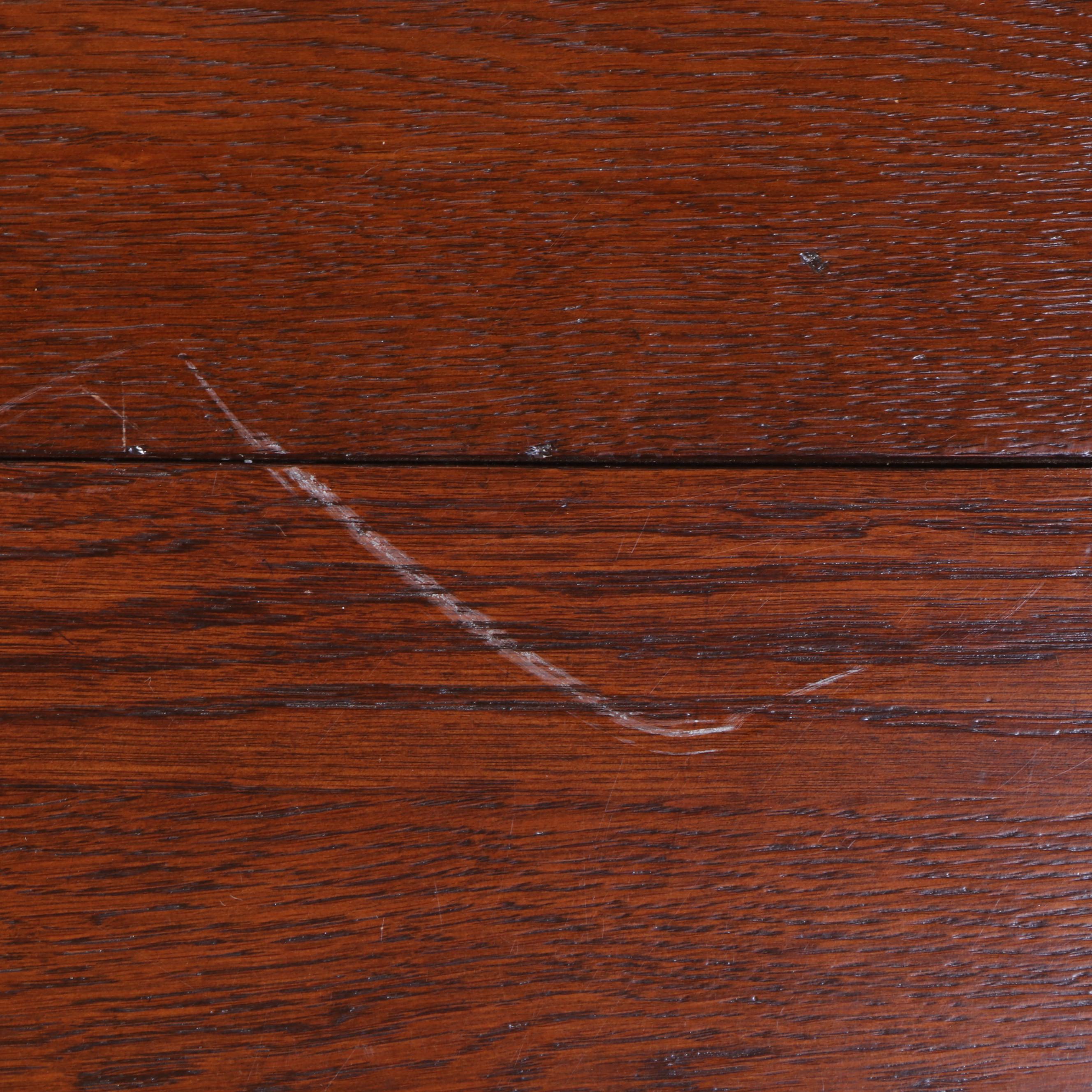 Victorian Oak Extension Dining Table, Late 19th Century