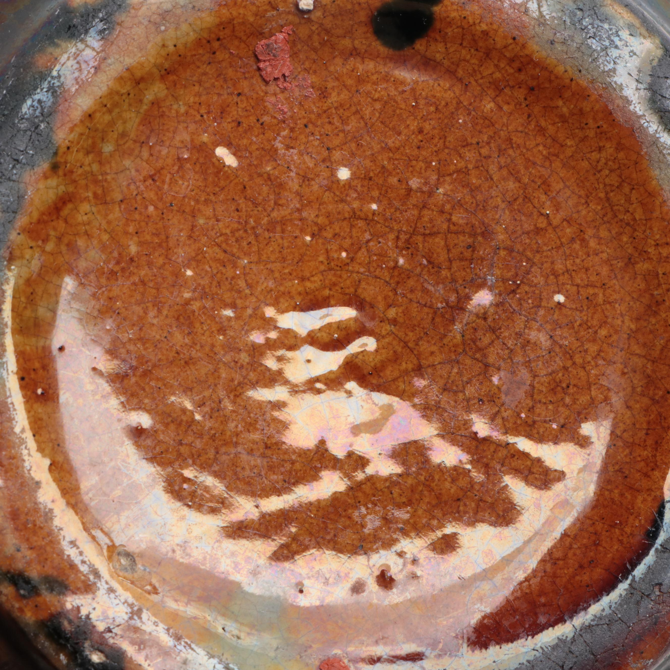 Japanese Style Earthenware Dragon Vase with Planter