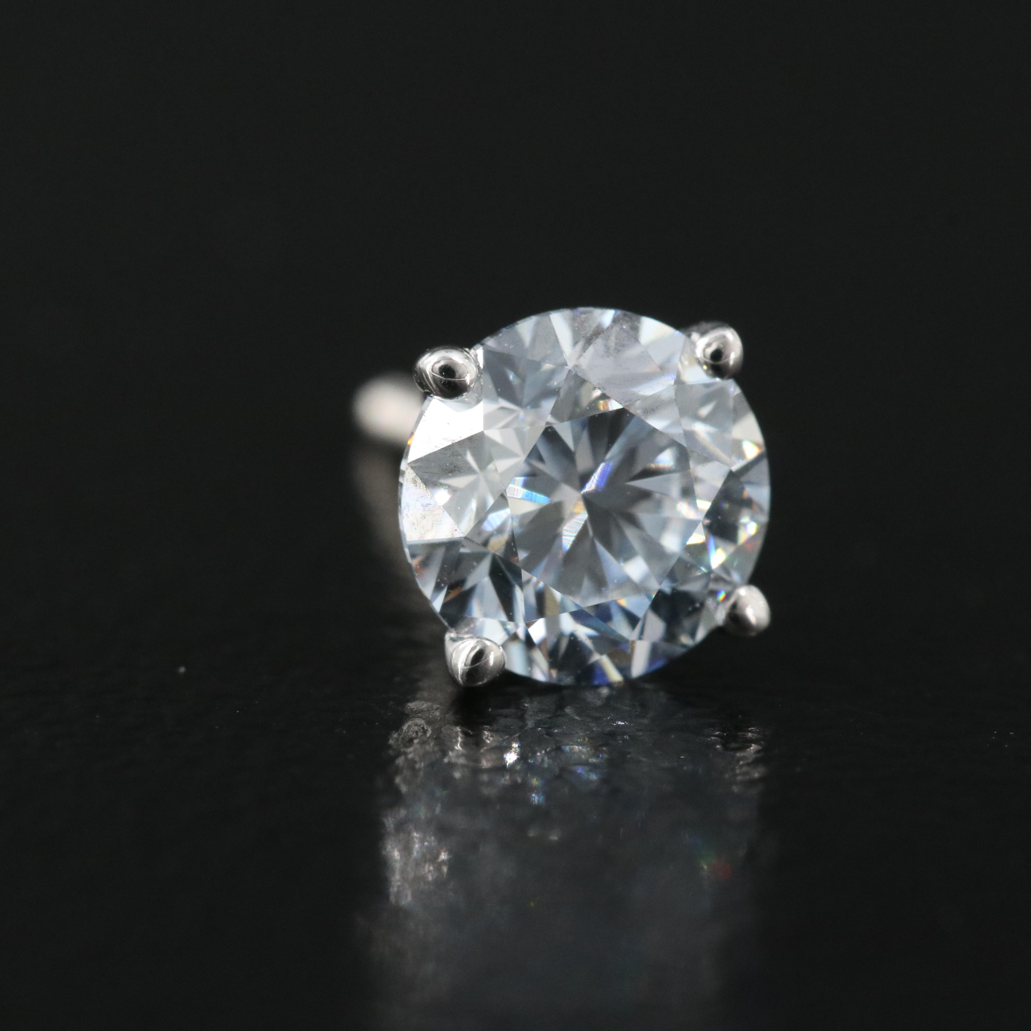 14K 1.20 CTW Lab Grown Diamond Stud Earrings