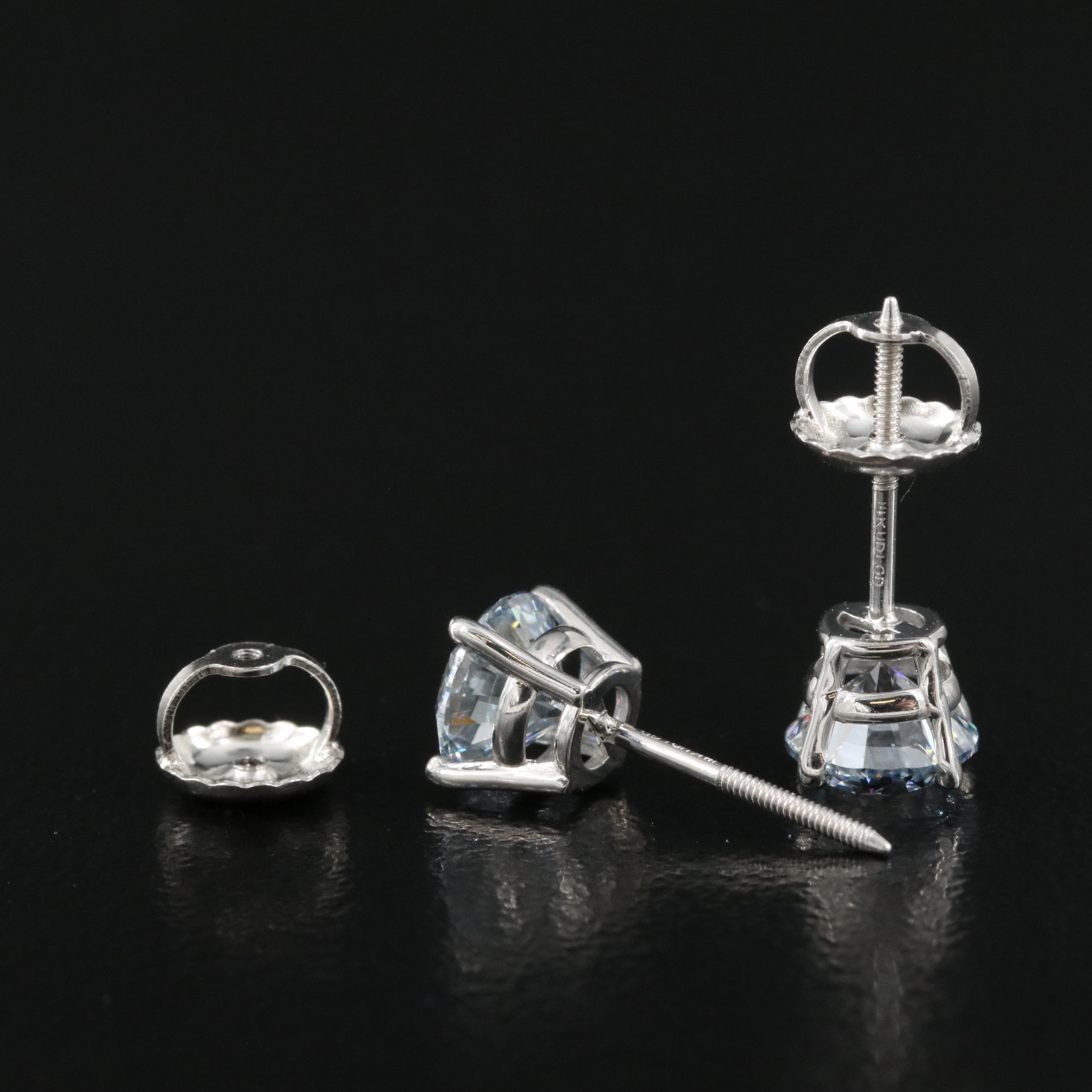 14K 1.20 CTW Lab Grown Diamond Stud Earrings