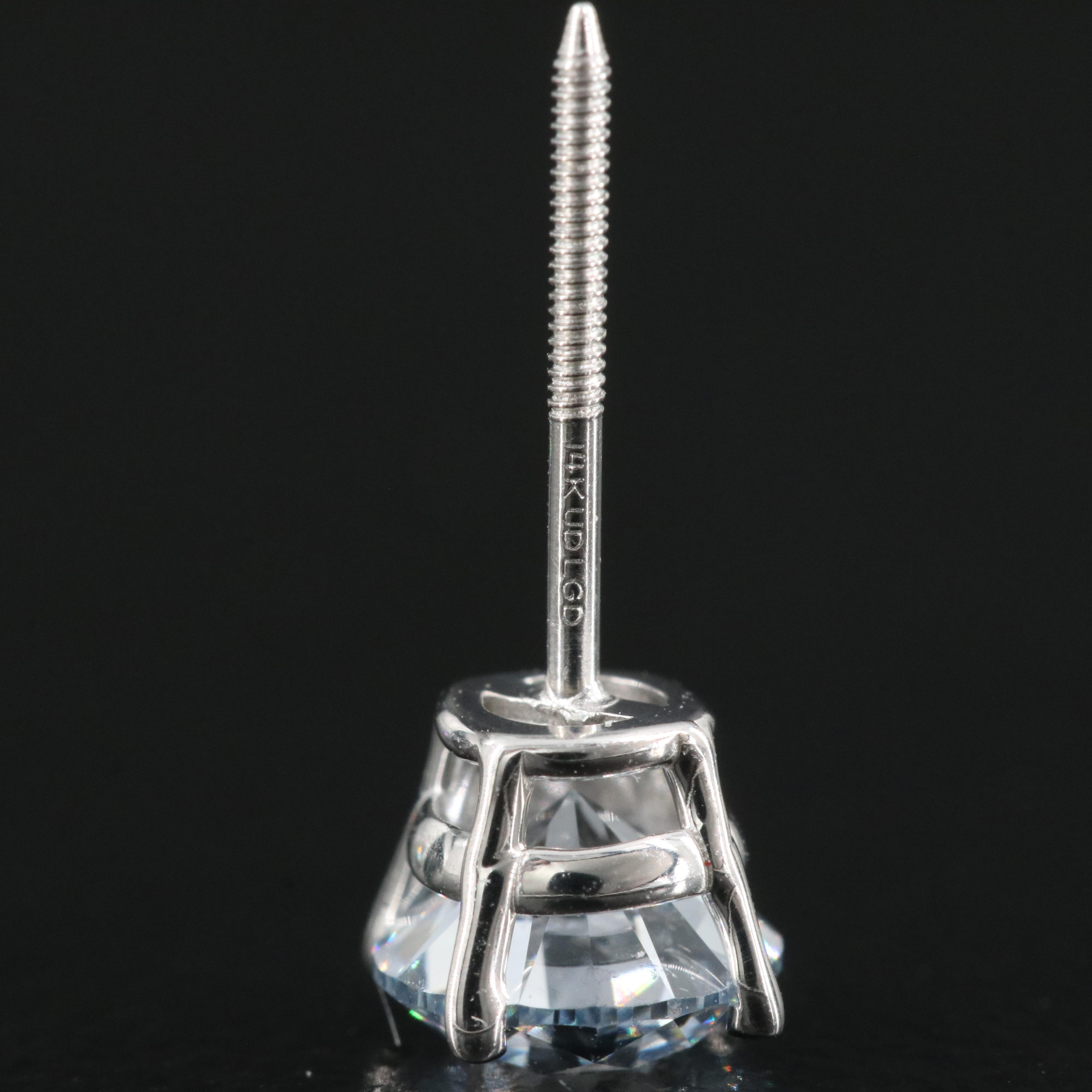 14K 1.20 CTW Lab Grown Diamond Stud Earrings