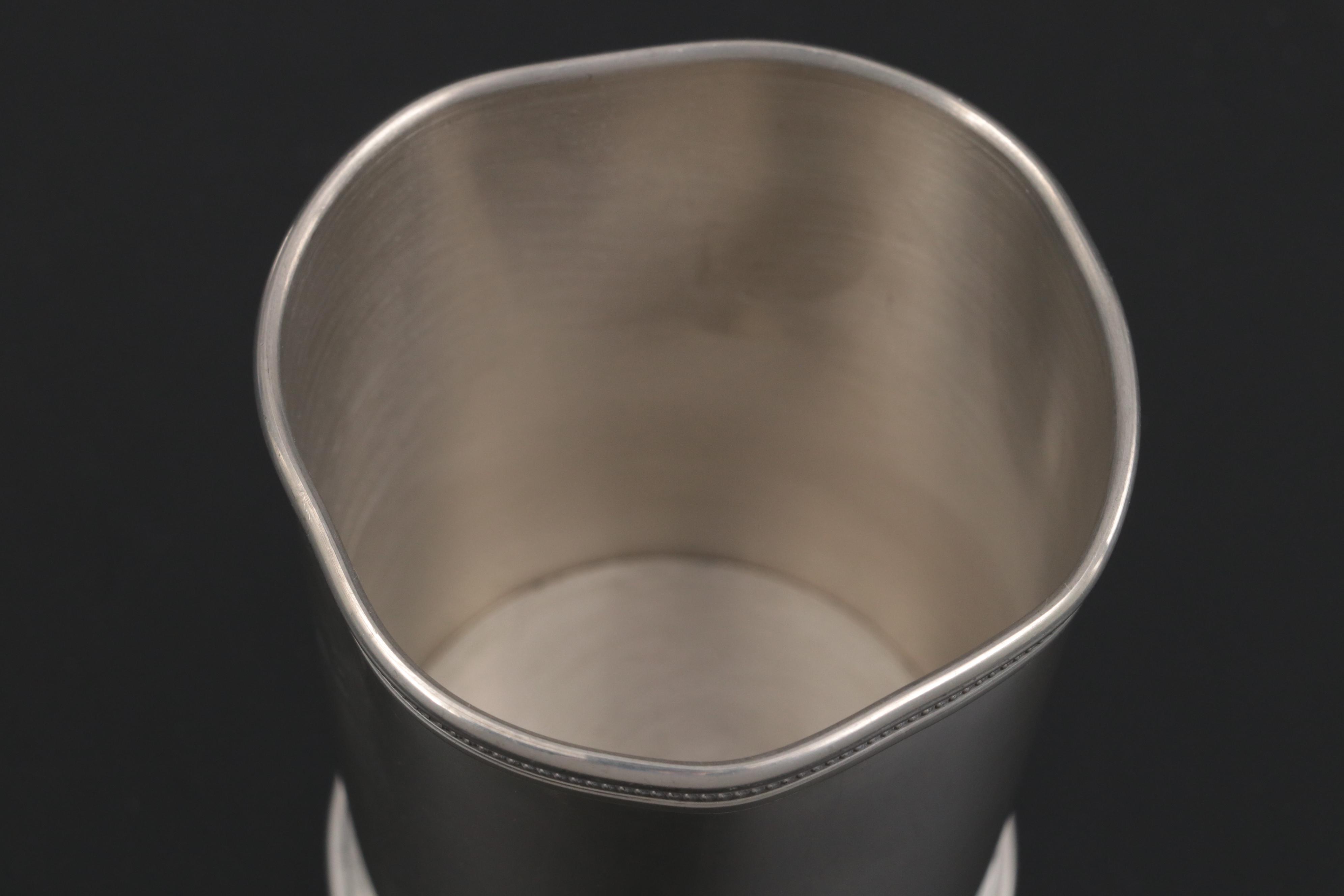 Mark J. Scearce Gubernatorial Pewter Julep Cups, 1980s