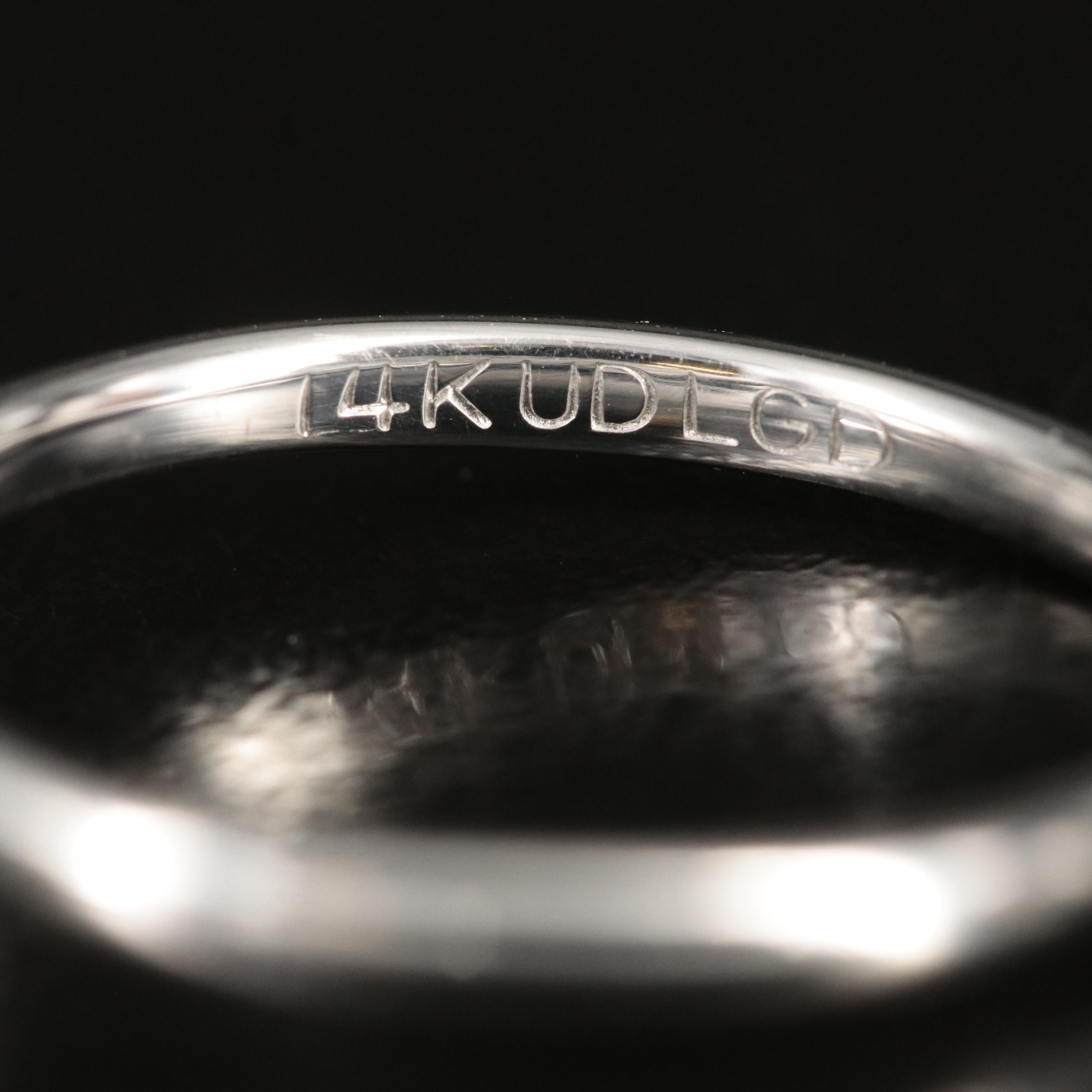 14K 3.10 CT Lab Grown Diamond Solitaire Ring