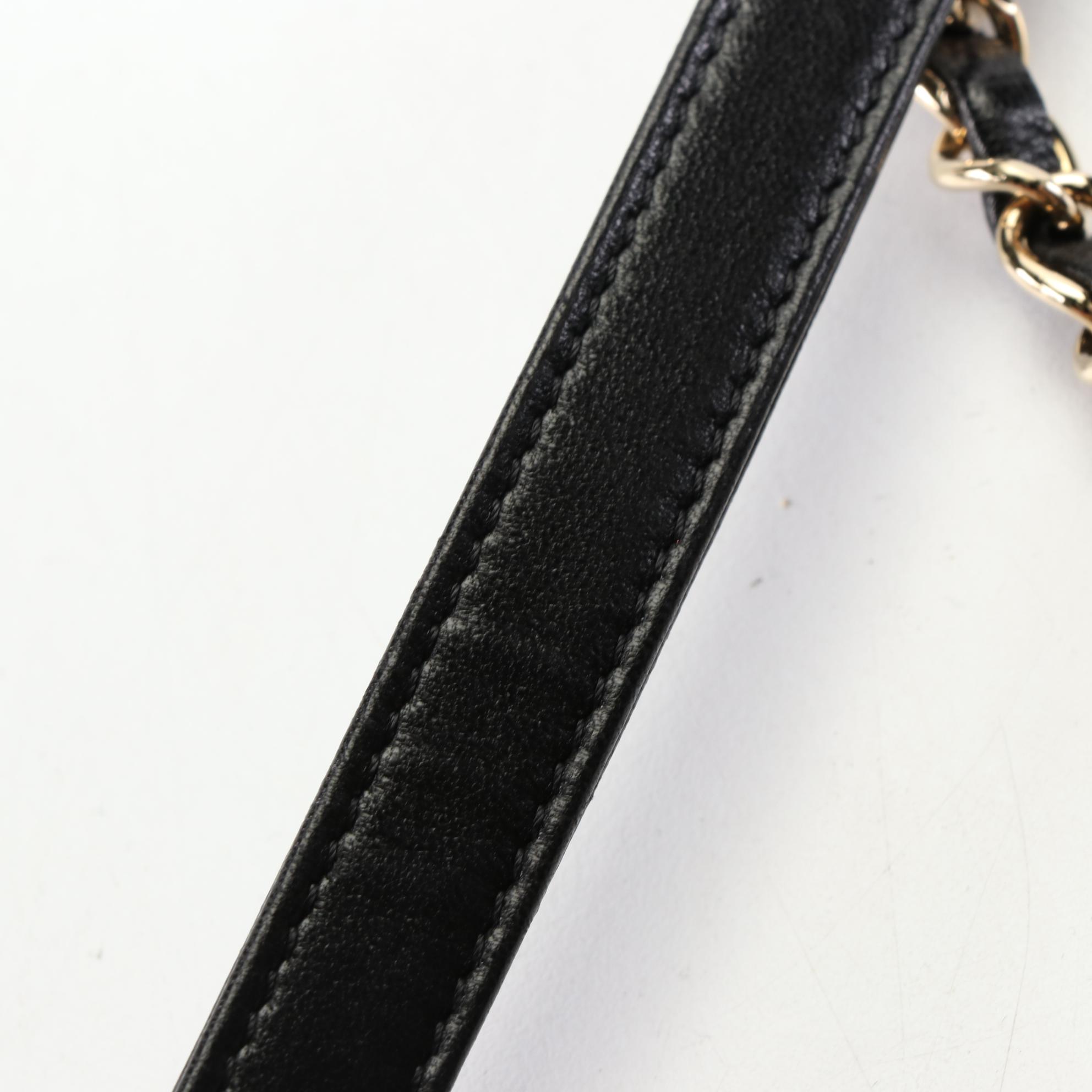 Chanel Top Handle Flap Bag in Quilted Lambskin Leather with Chain Strap