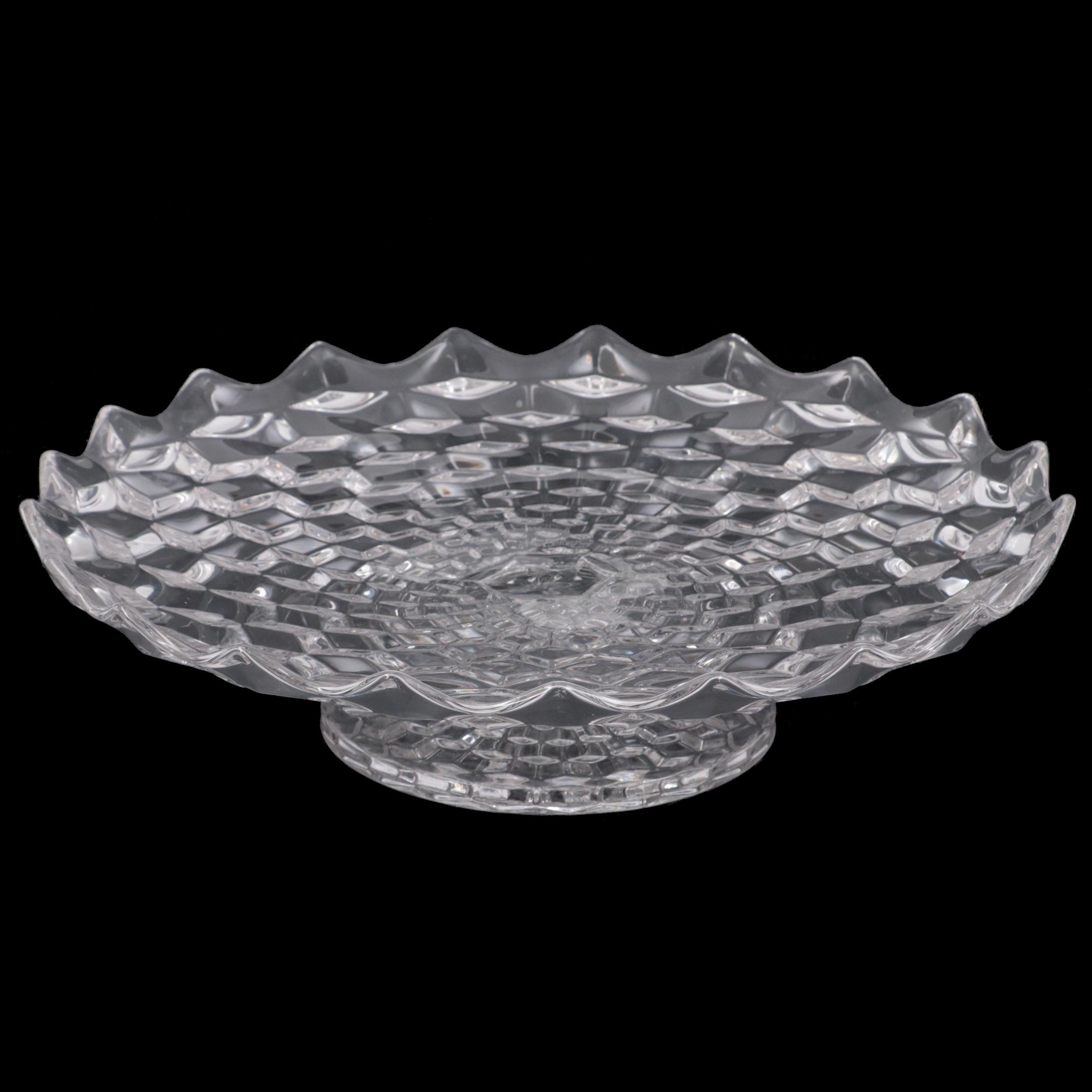Fostoria "American Clear" Glass Cake Stand
