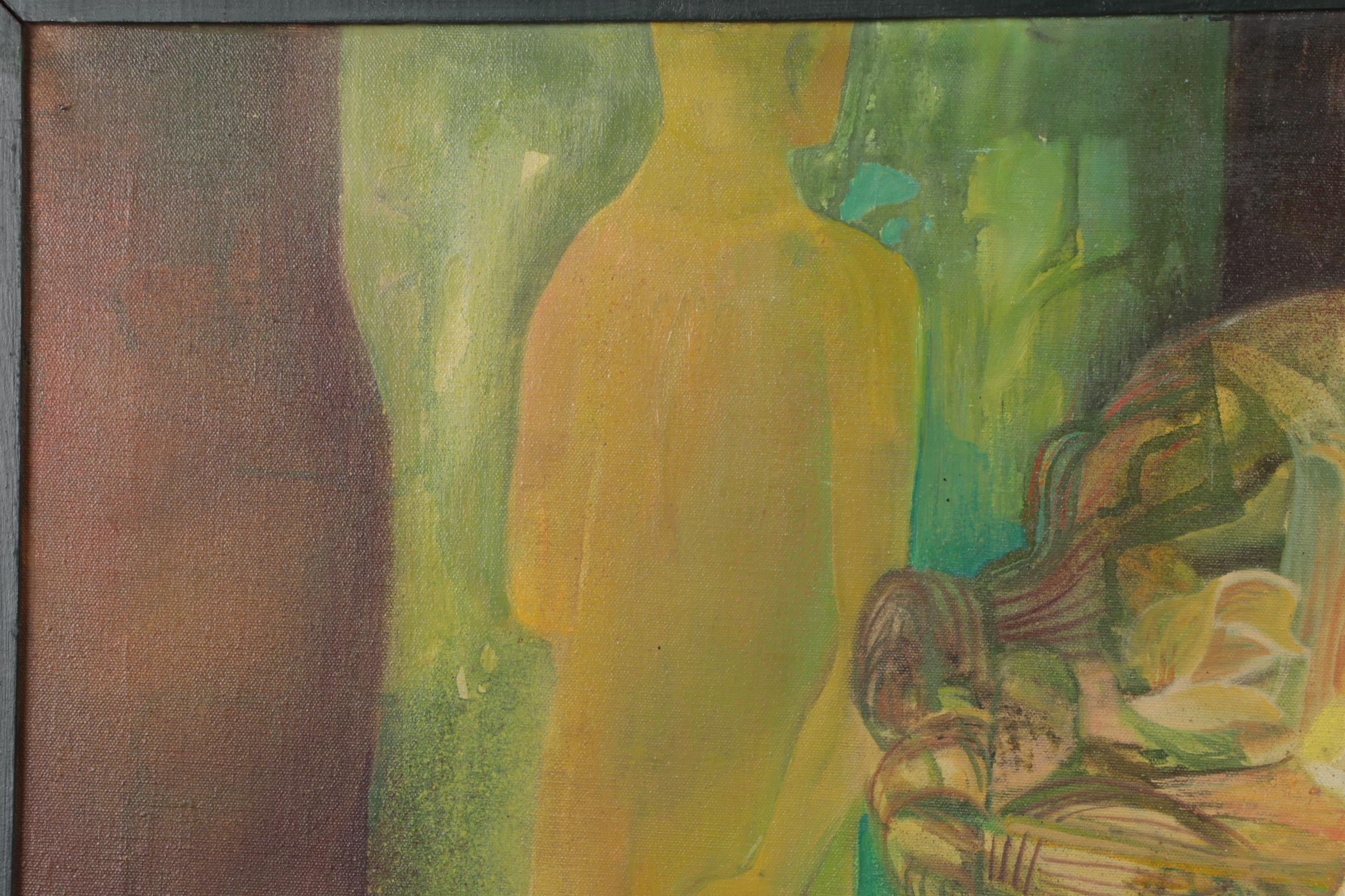 Alice Crawford Oil Painting "Innocence," 1959