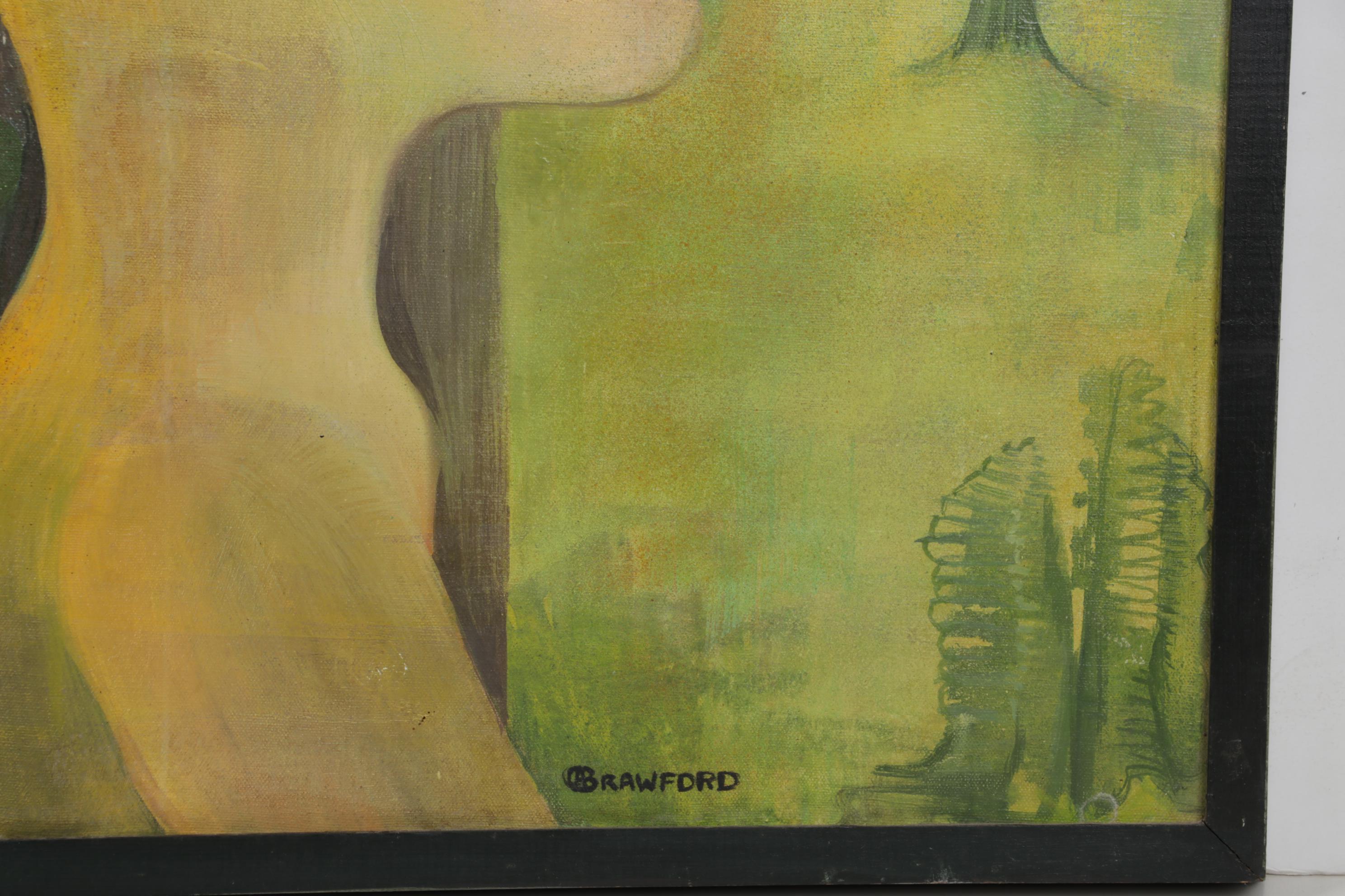 Alice Crawford Oil Painting "Innocence," 1959