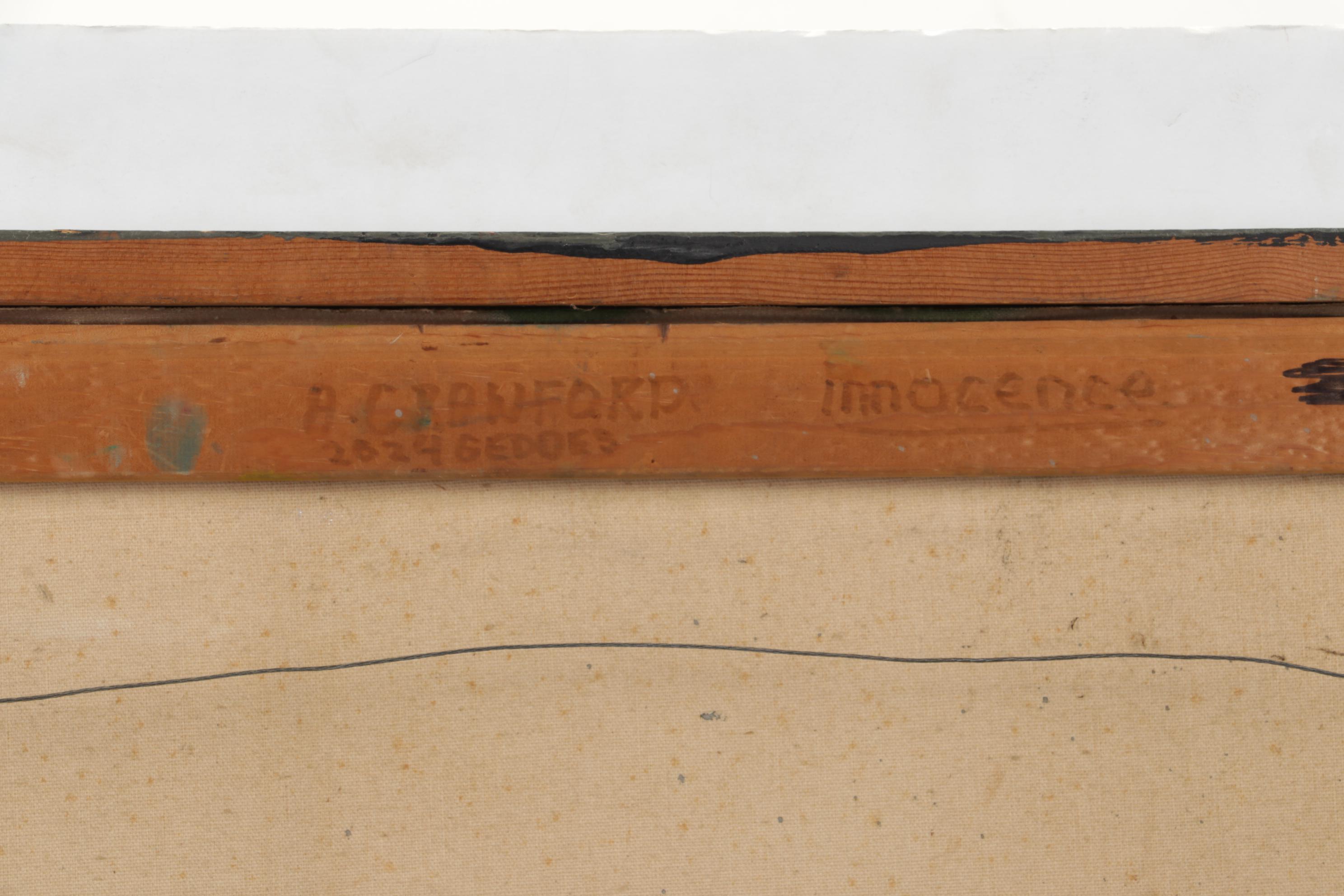 Alice Crawford Oil Painting "Innocence," 1959