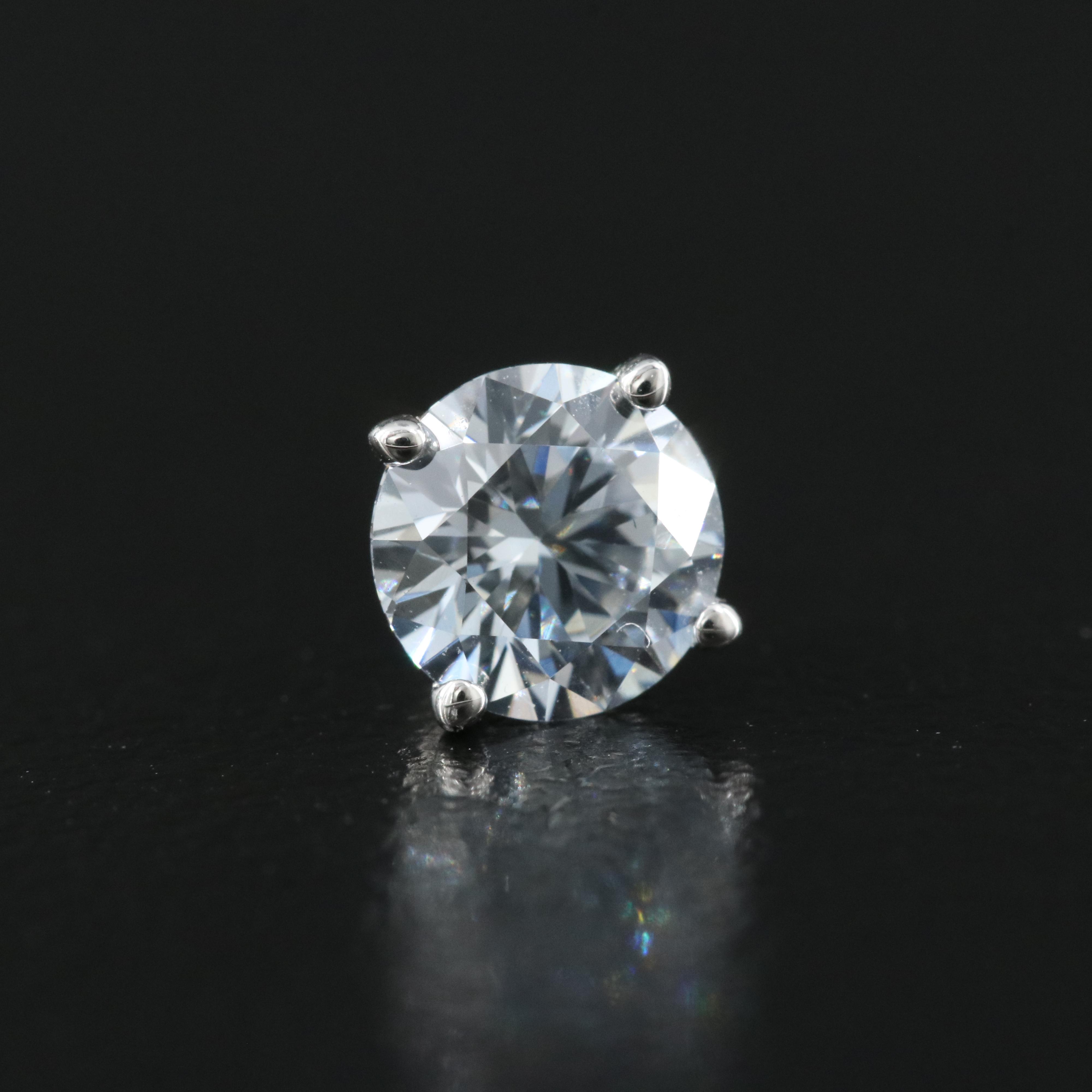 14K 1.11 CTW Lab Grown Diamond Stud Earrings