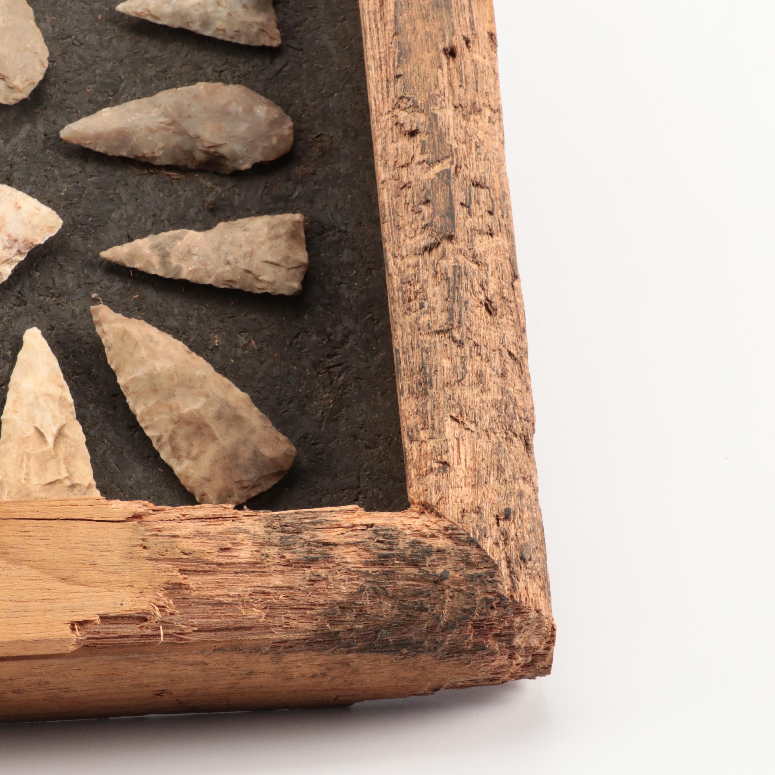 Rio Grande River Projectile Points Collection