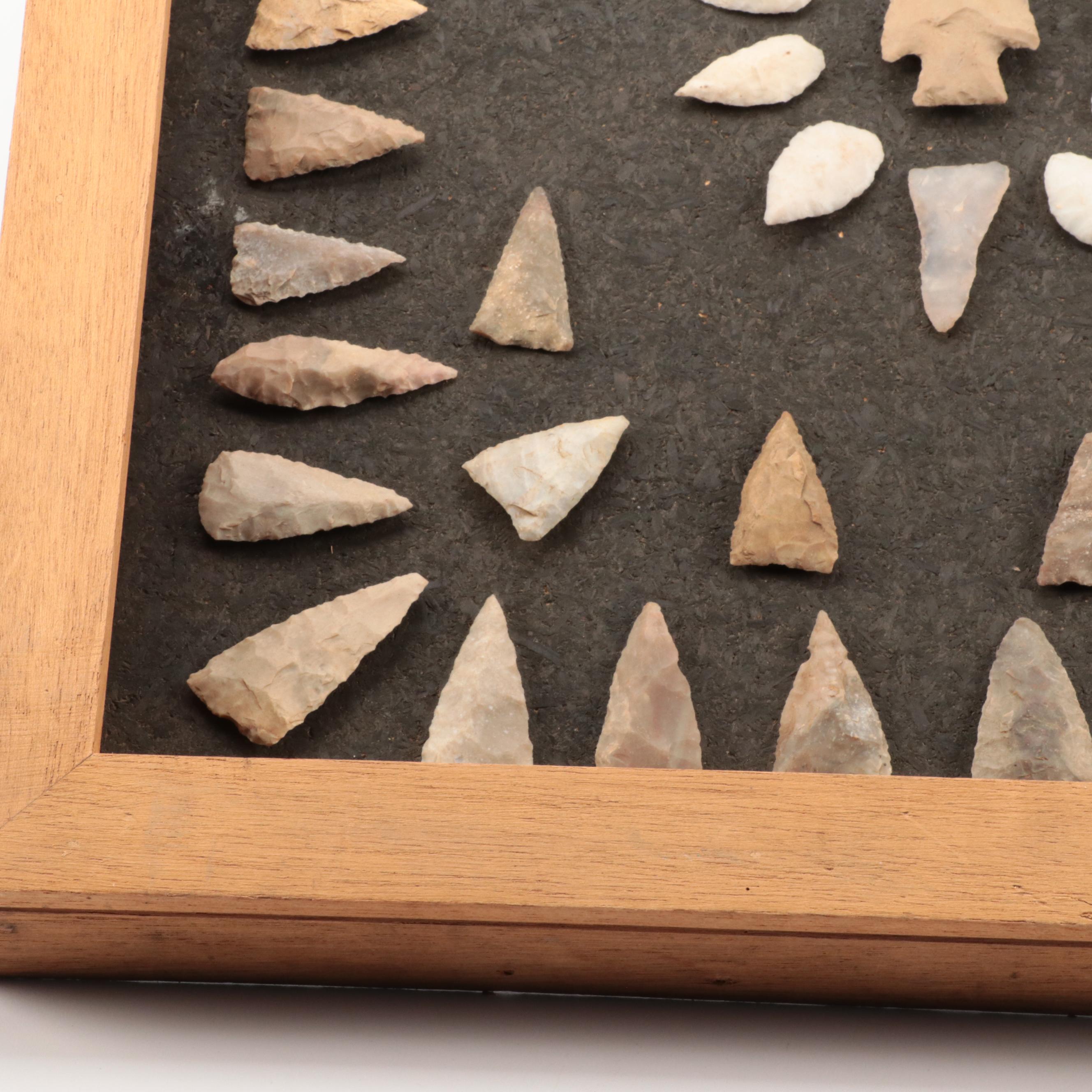 Rio Grande River Projectile Points Collection