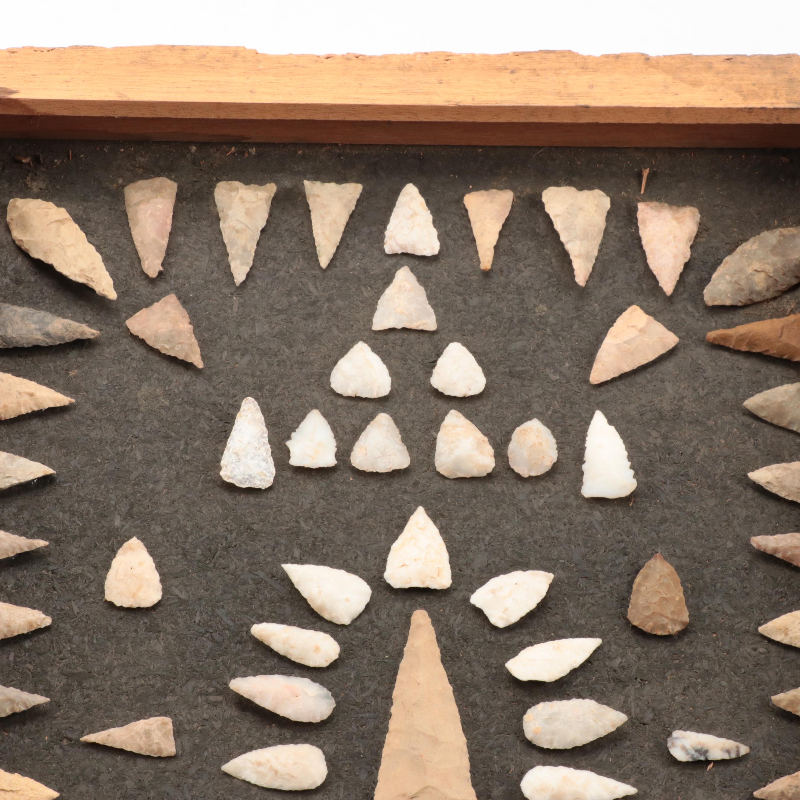 Rio Grande River Projectile Points Collection