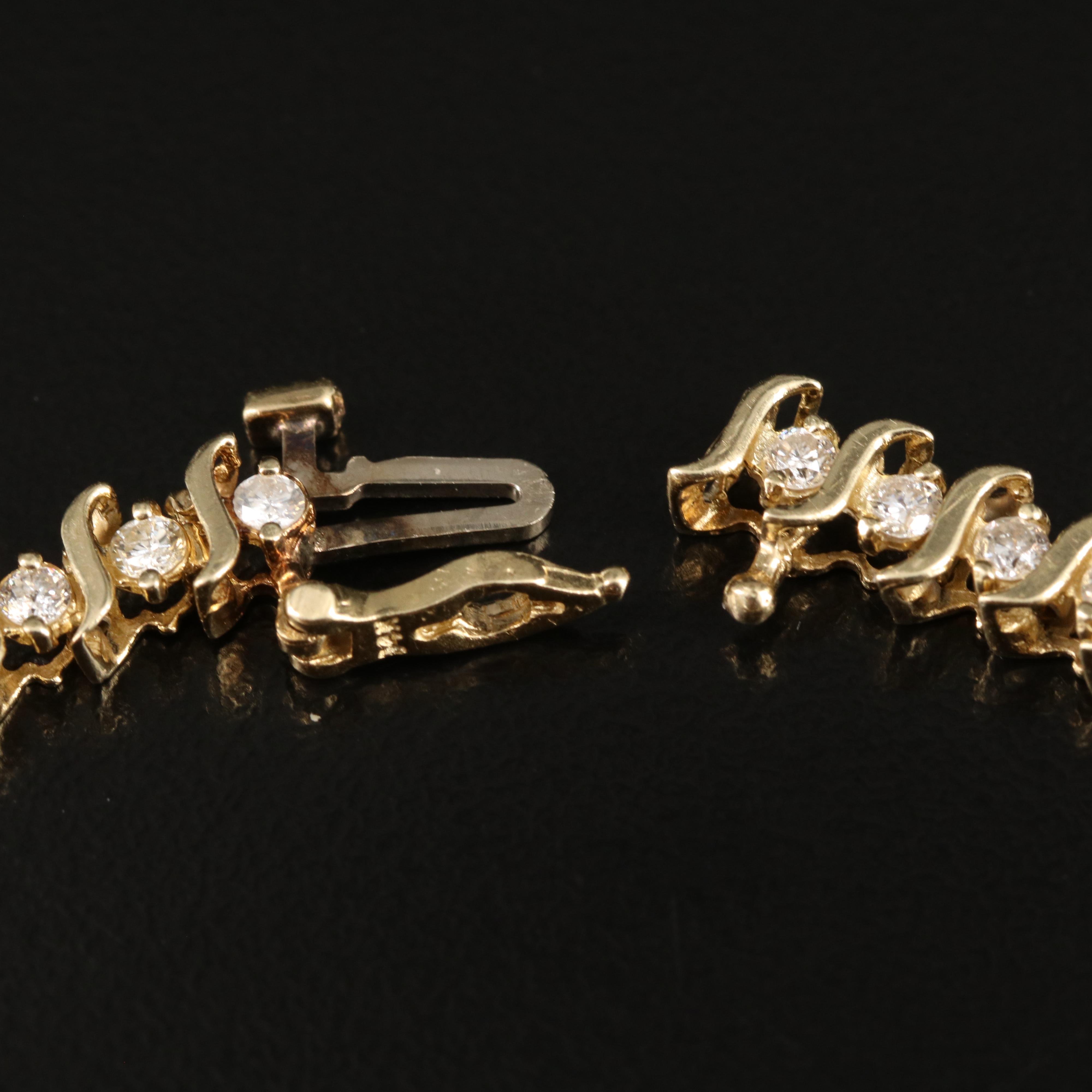 14K 1.96 CTW Diamond Bracelet