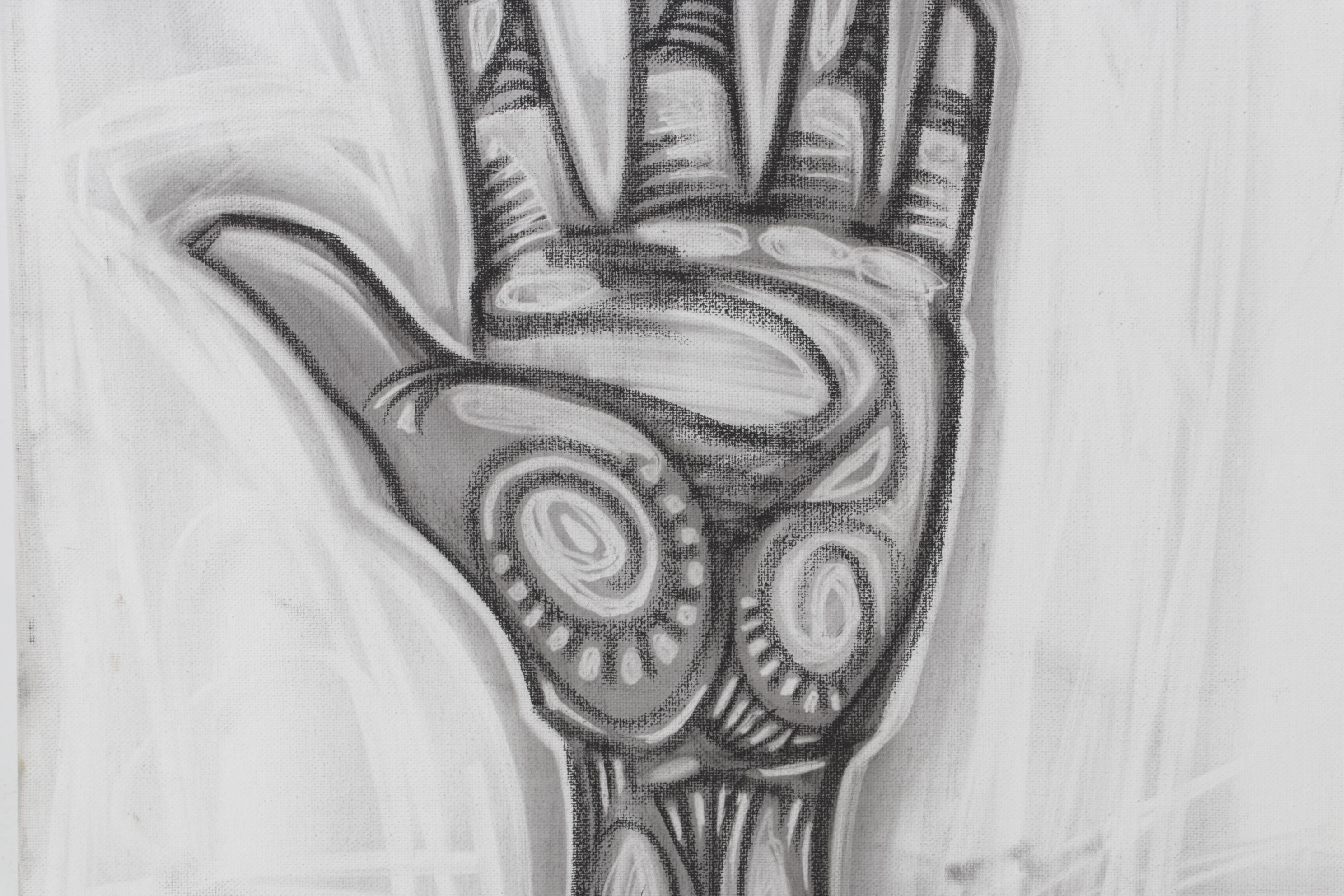 Swift Graffiti Folk Art Acrylic and Mixed Media Paintings, 21st Century